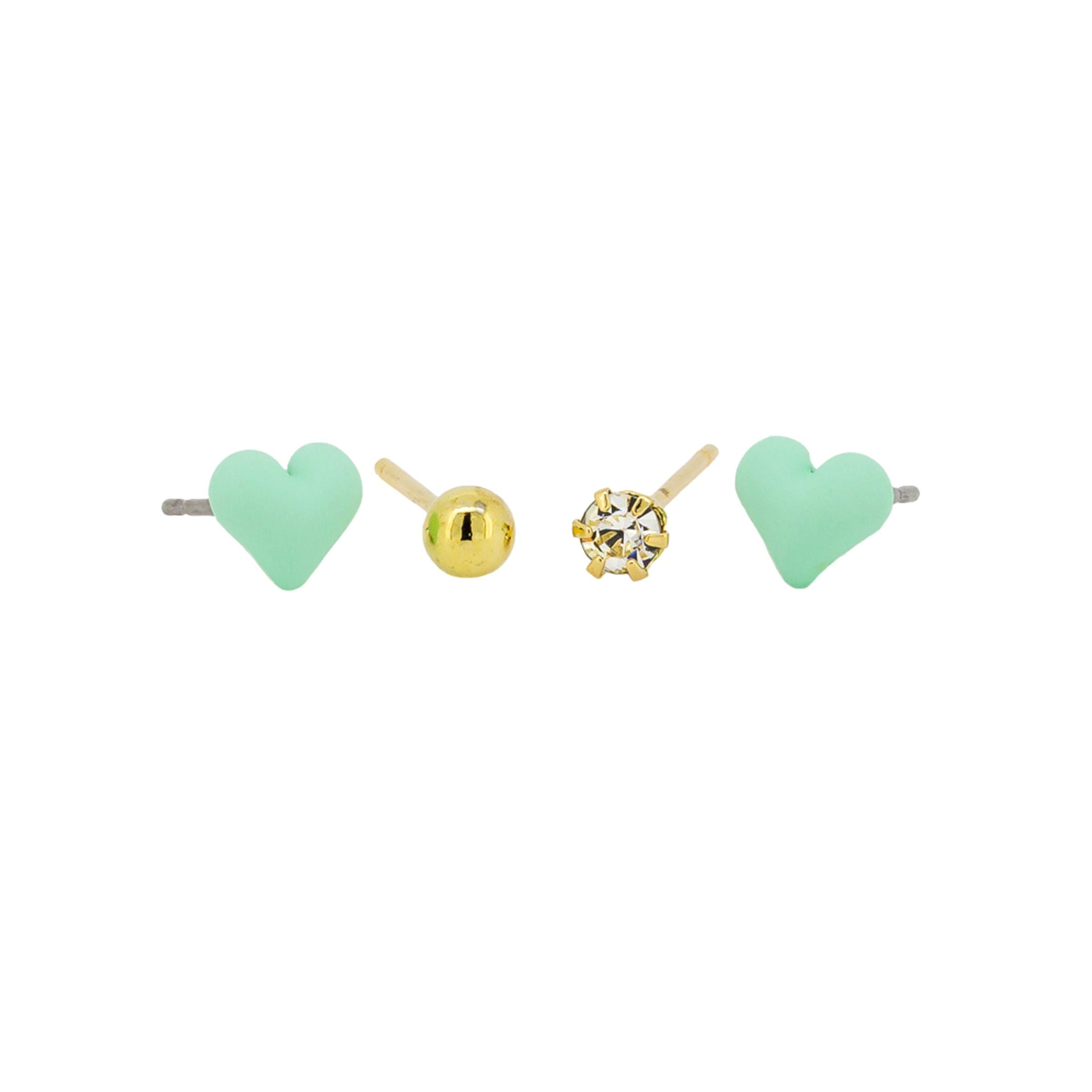 Mint Bonnie Earring Set
