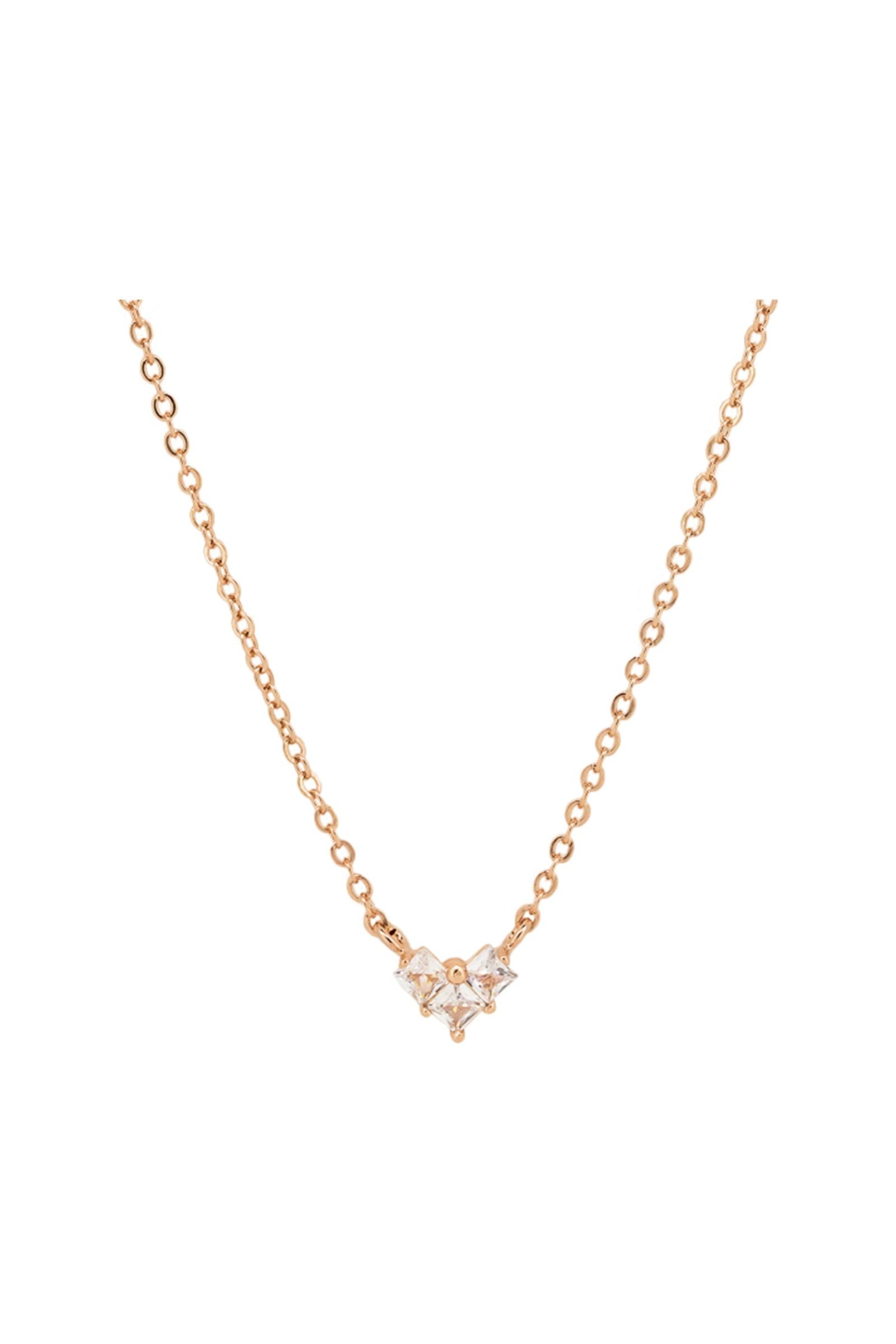 Rose Gold Grace Heart N/L