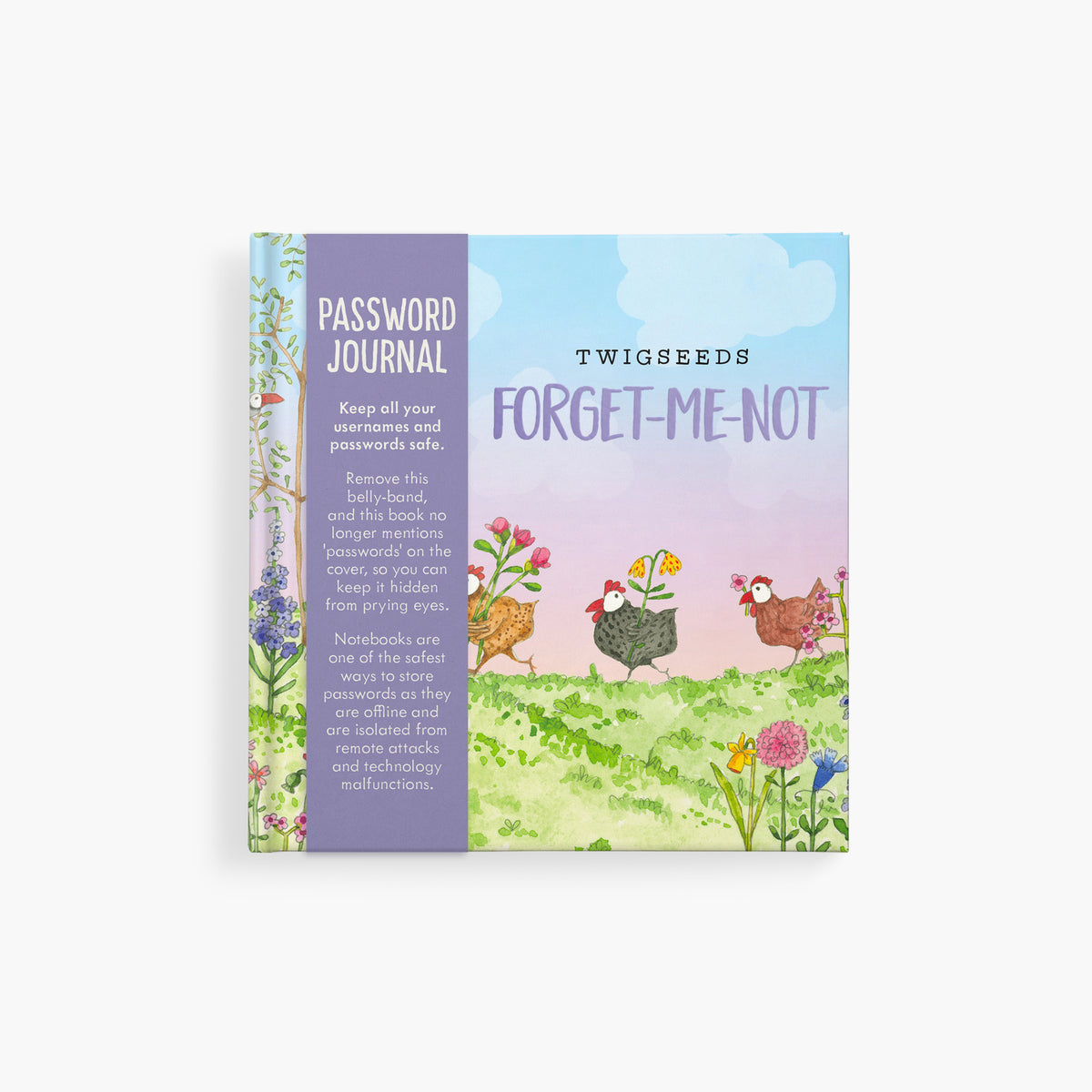 Twigseeds - Forget-Me-Not - Password Journal