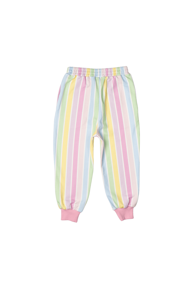 SORBET STRIPE TRACK PANTS