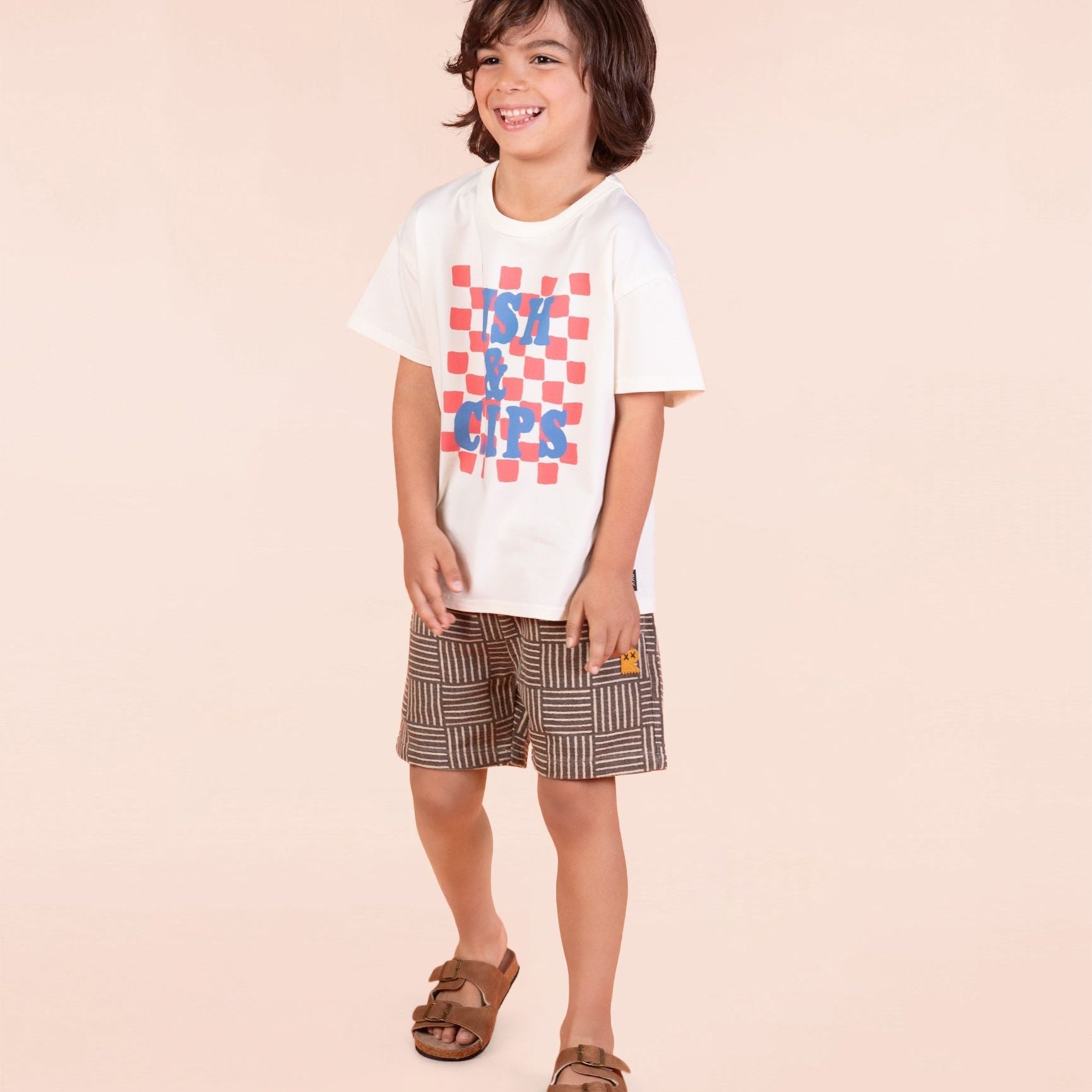 BOX STRIPE SHORTS