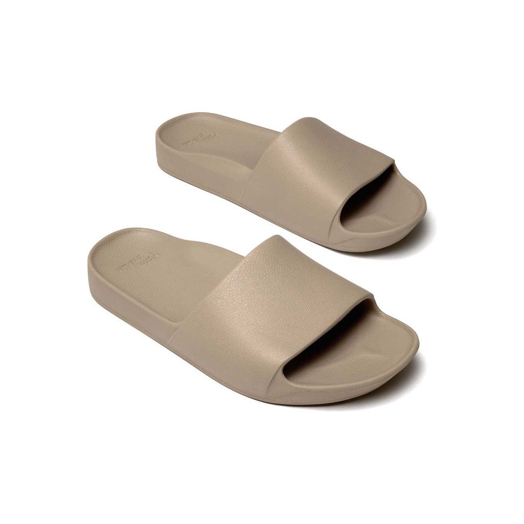 Archies Arch Support Slides - Taupe