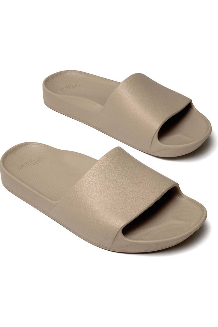 Archies Arch Support Slides - Taupe