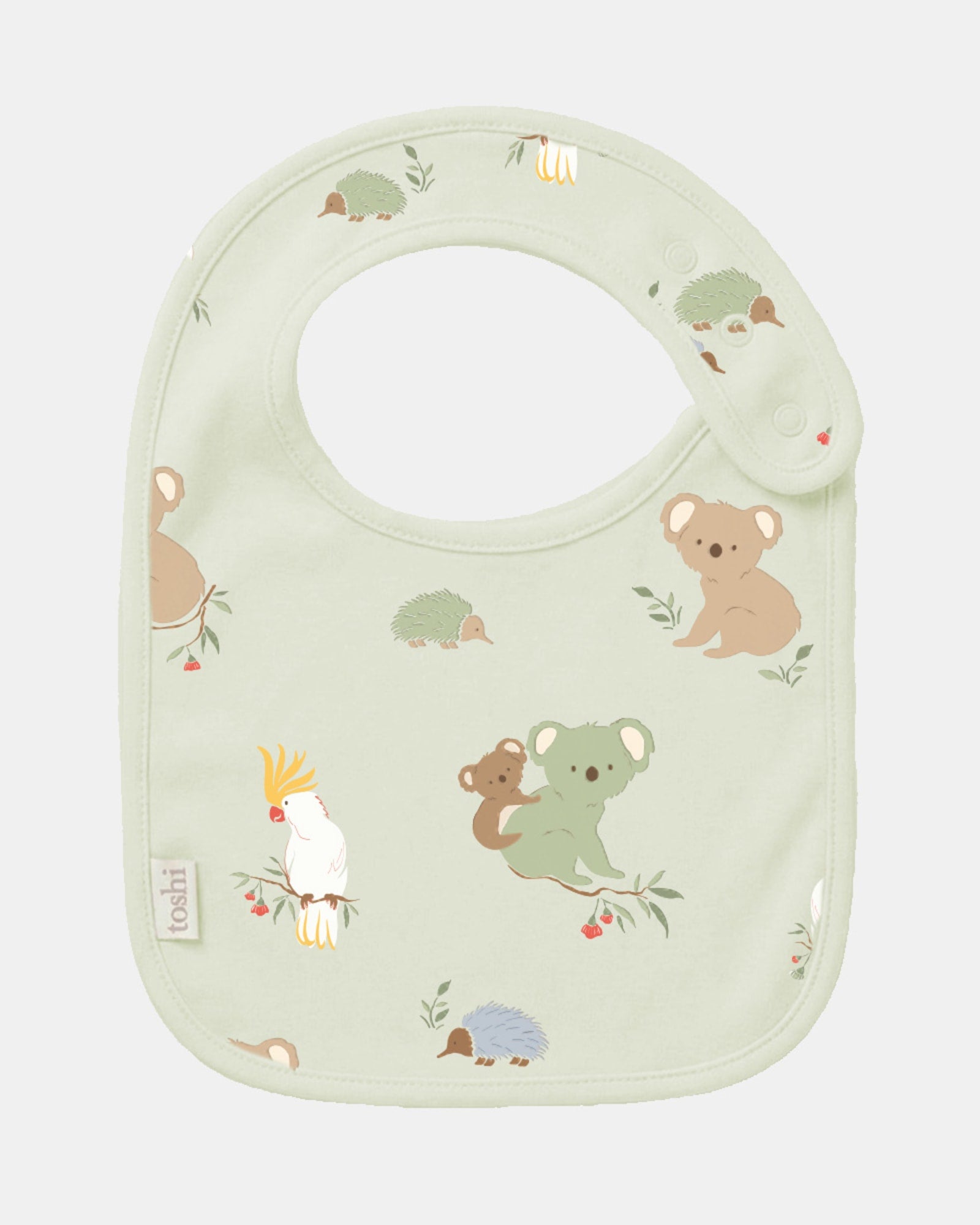 Baby Bib Arcadia Gumnut Babies Eucalypt