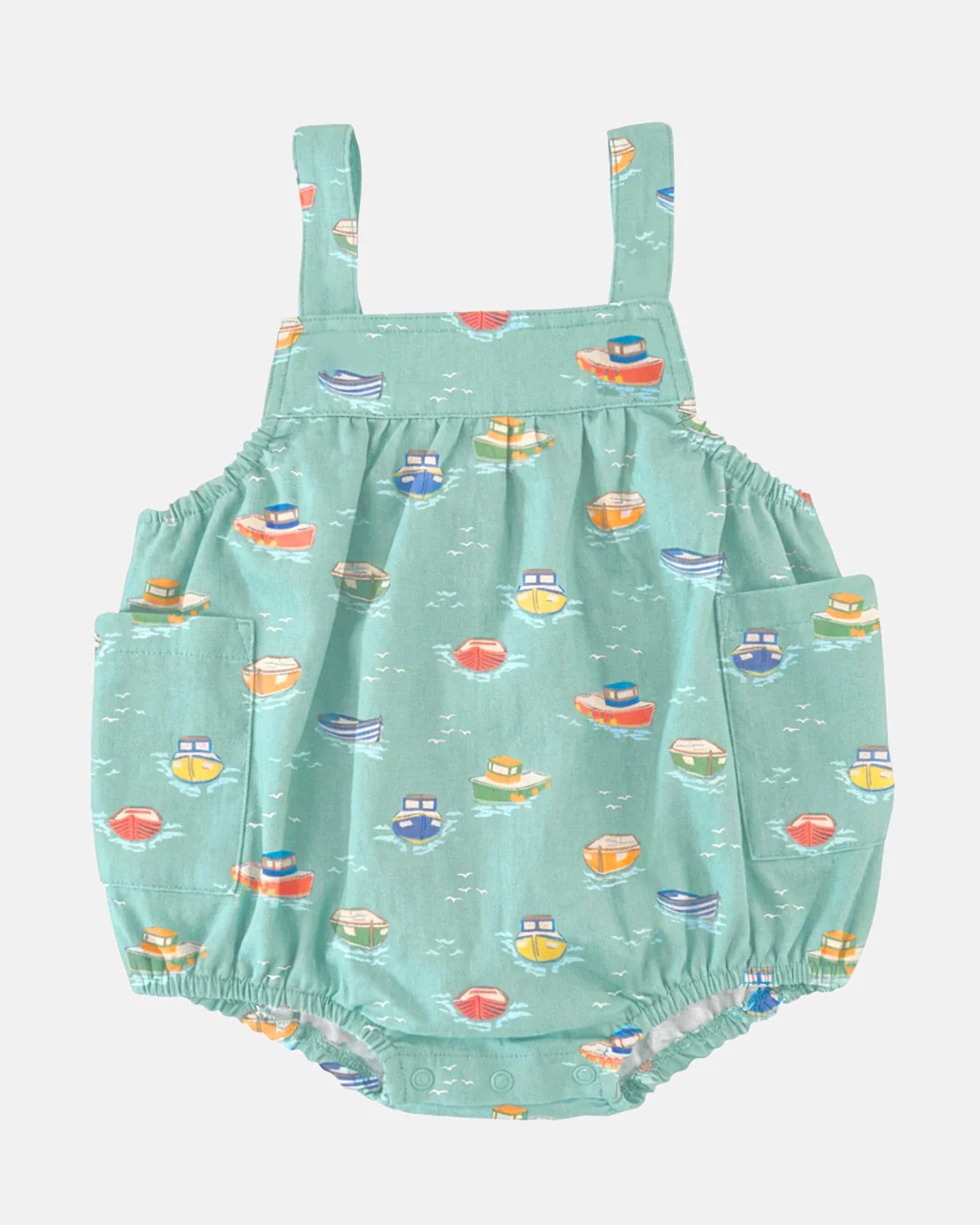 Baby Romper Bubble Tugboat