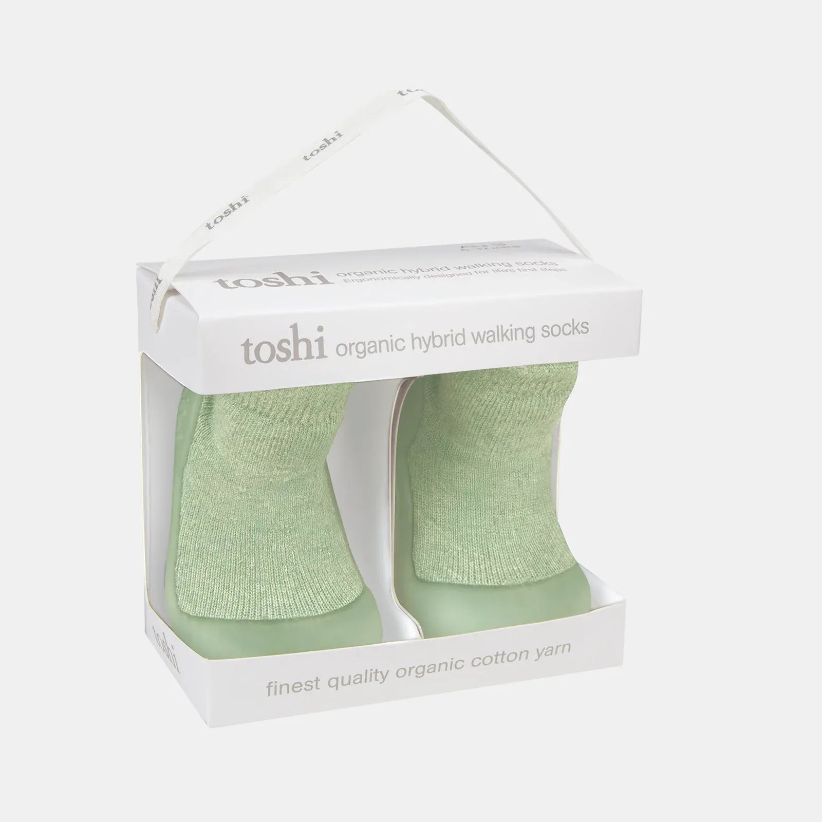 Organic Hytbrid Walking Socks - Matcha