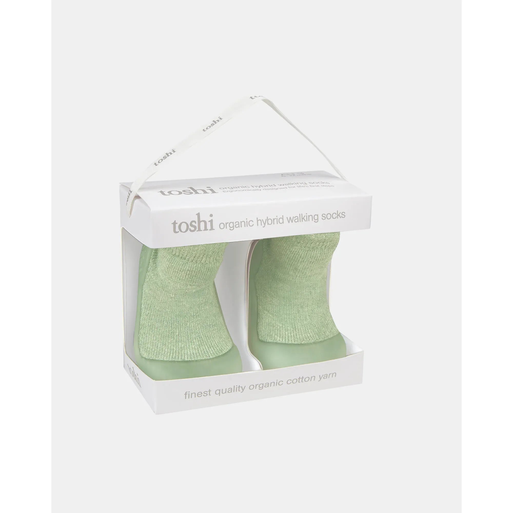 Organic Hytbrid Walking Socks - Matcha