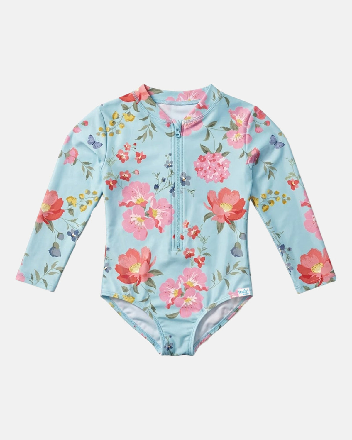 Swim Bodysuit Twinkle Aqua Garden