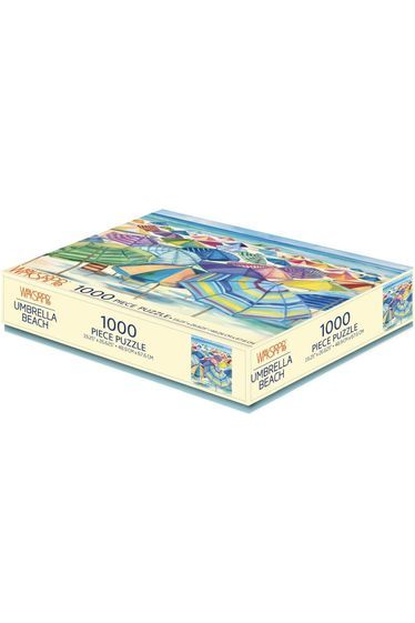 WerkShoppe Puzzle - Umbrella Beach - 1000pc