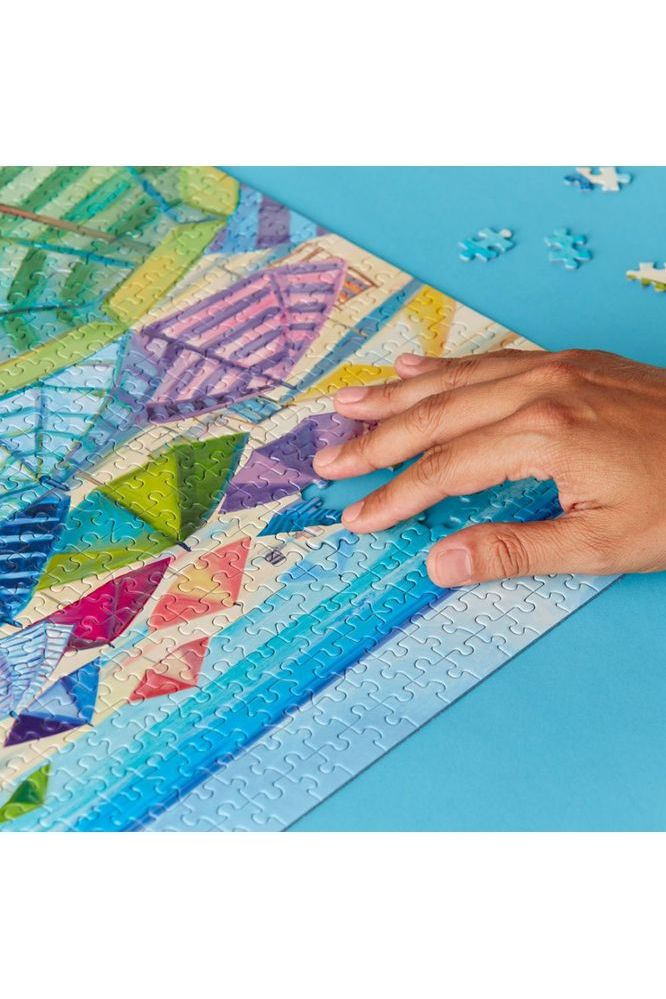 WerkShoppe Puzzle - Umbrella Beach - 1000pc