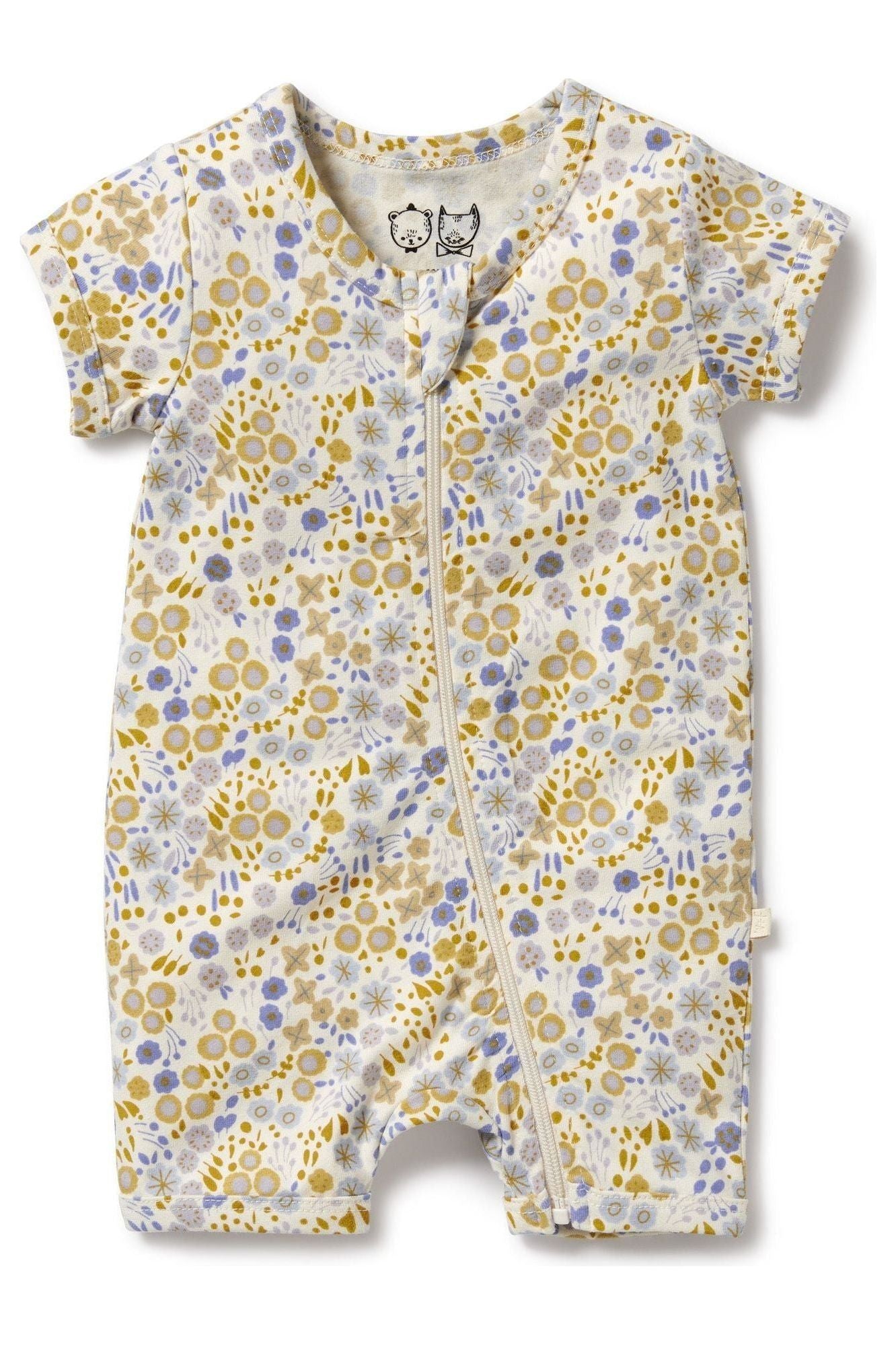 Little Meadow Organic Boyleg Zipsuit