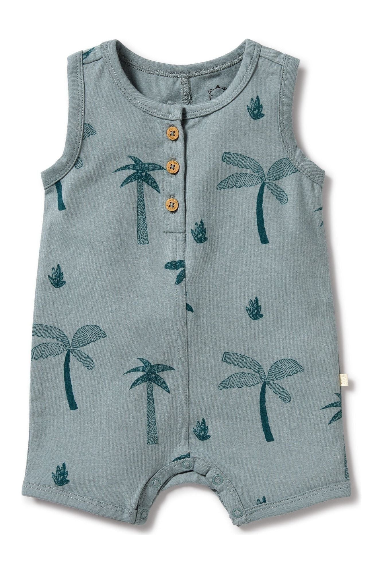 Palm Days Organic Henley Growsuit
