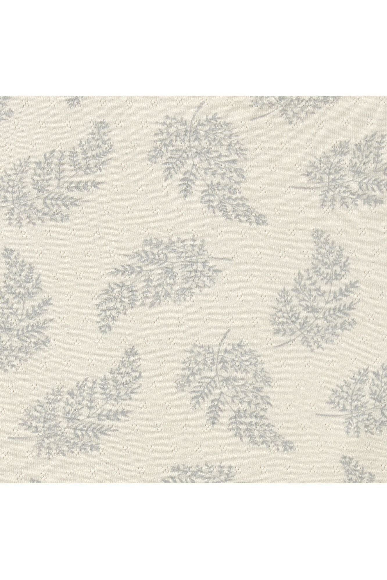 Forever Ferns Organic Pointelle Bassinet Sheet