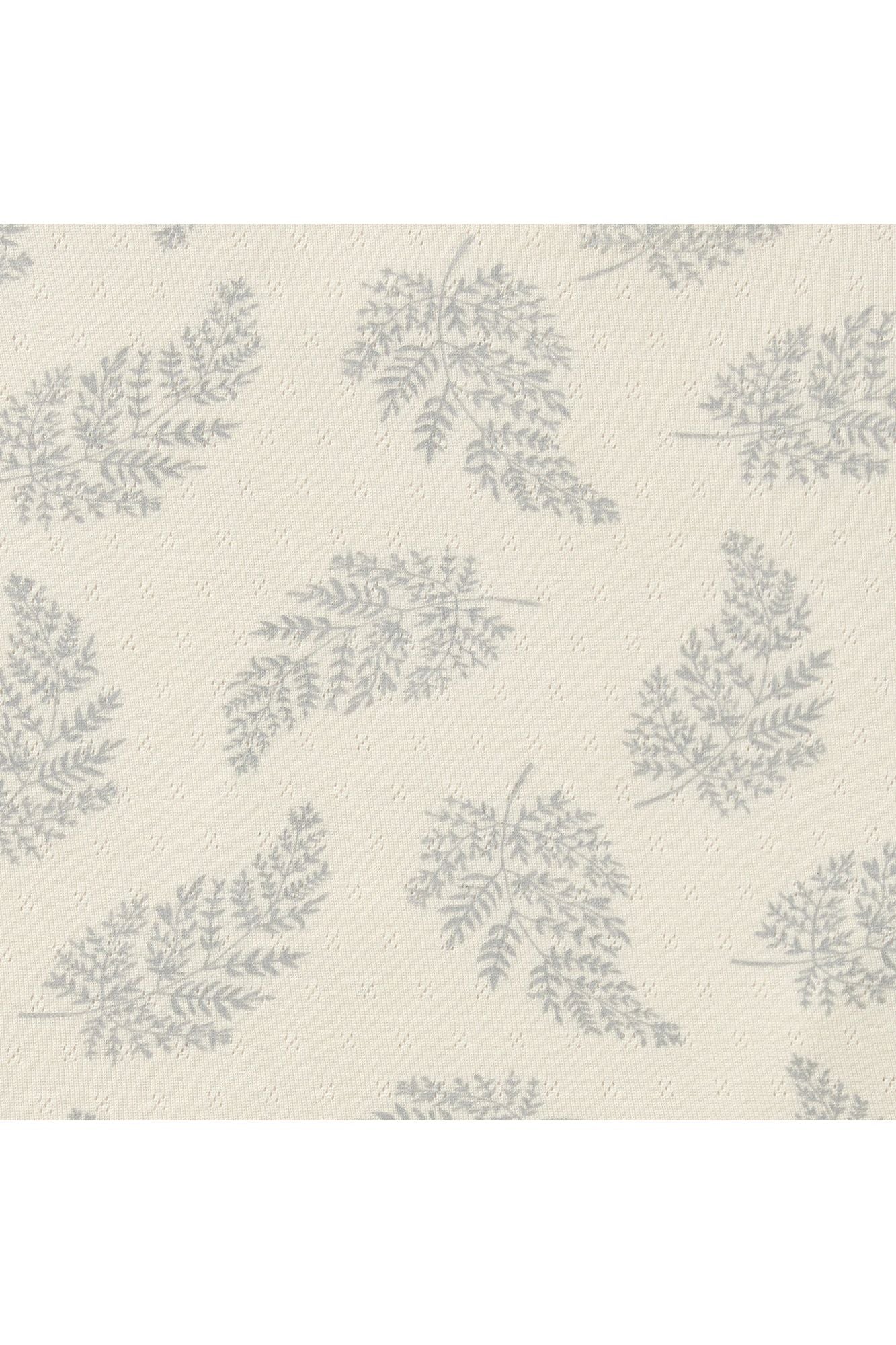 Forever Ferns Organic Pointelle Bassinet Sheet