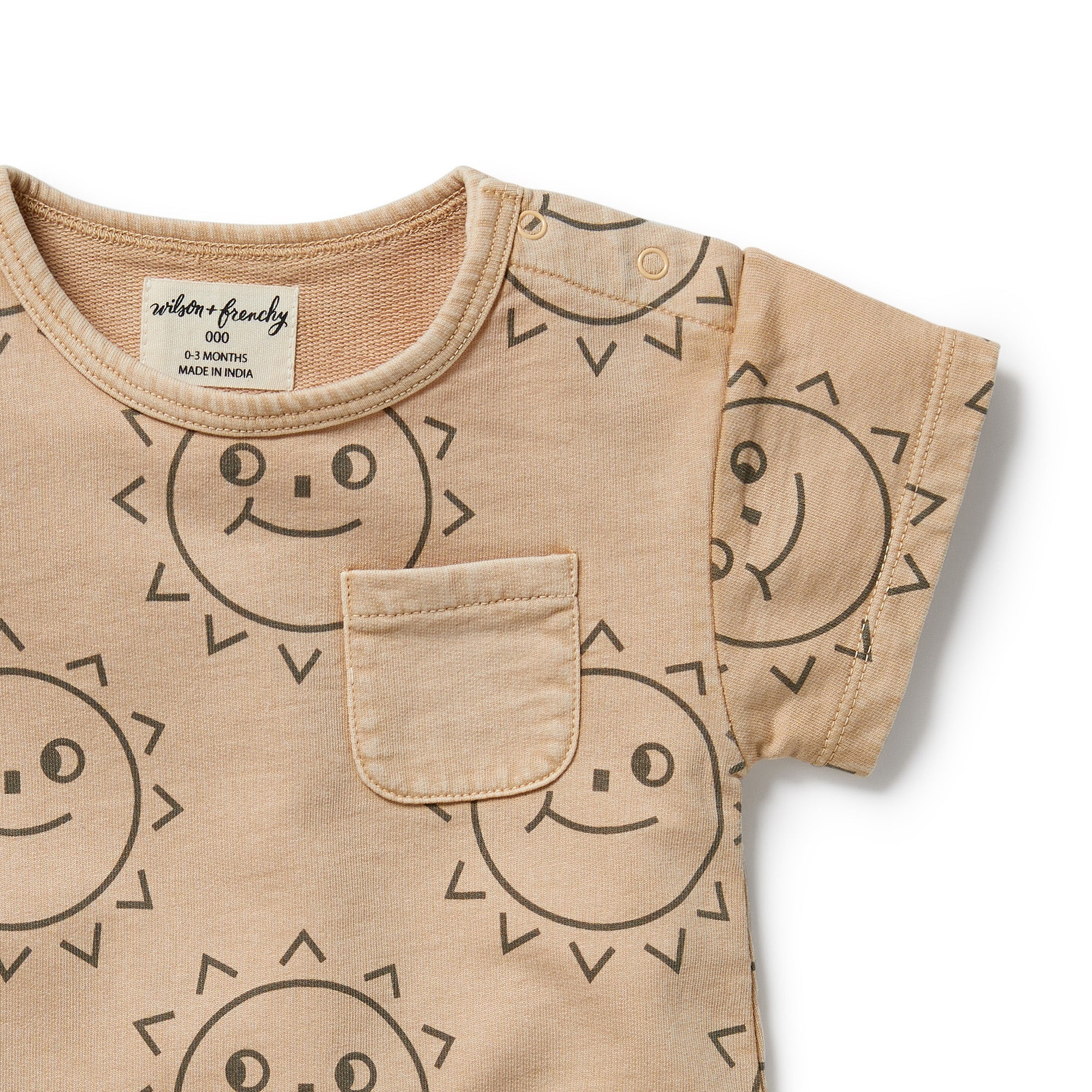 Happy Days Organic Sweat Growsuit