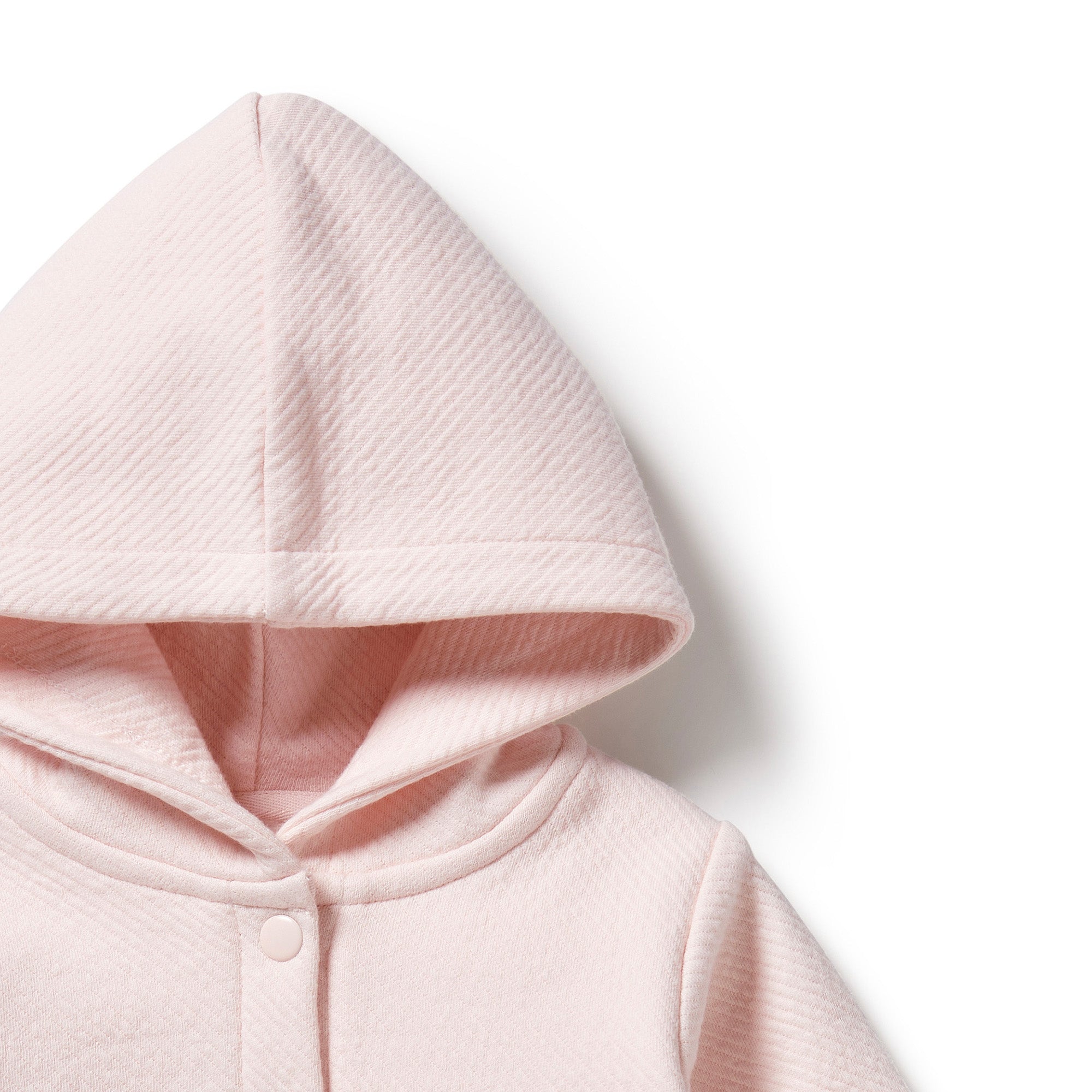 Pink Organic Quilted Jacket