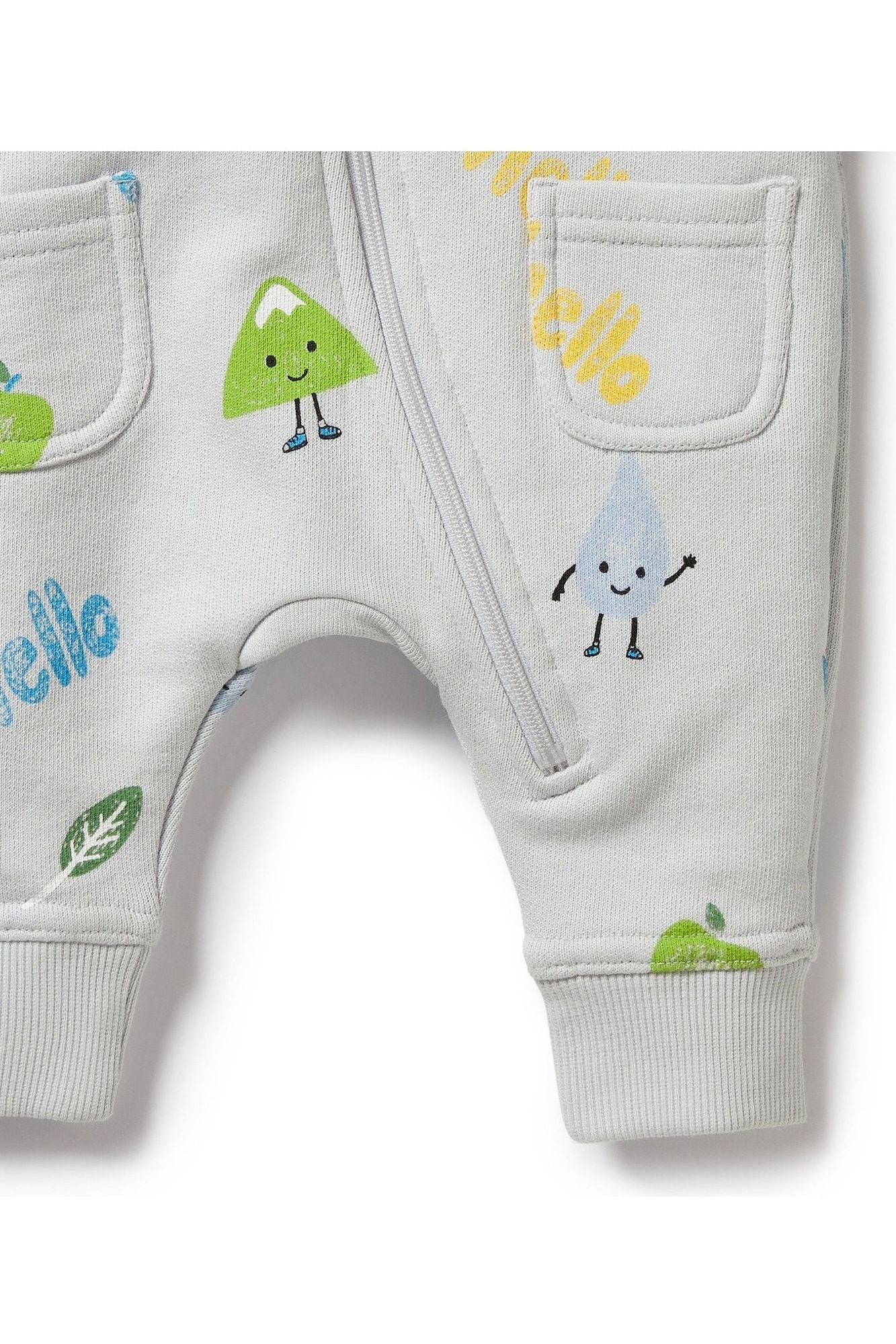 Bluebell Organic Terry Growsuit