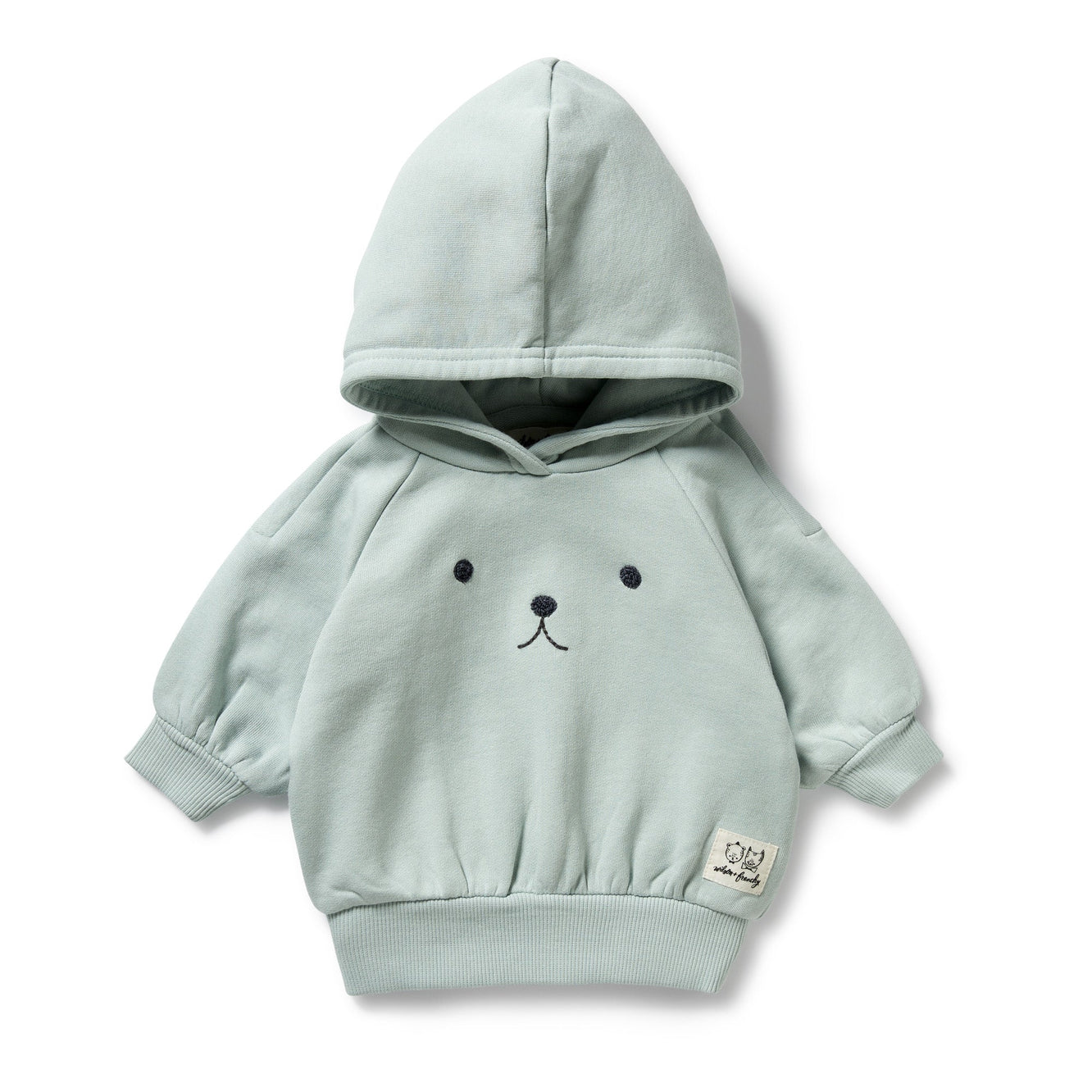 Sage Organic Terry Hooded Sweat