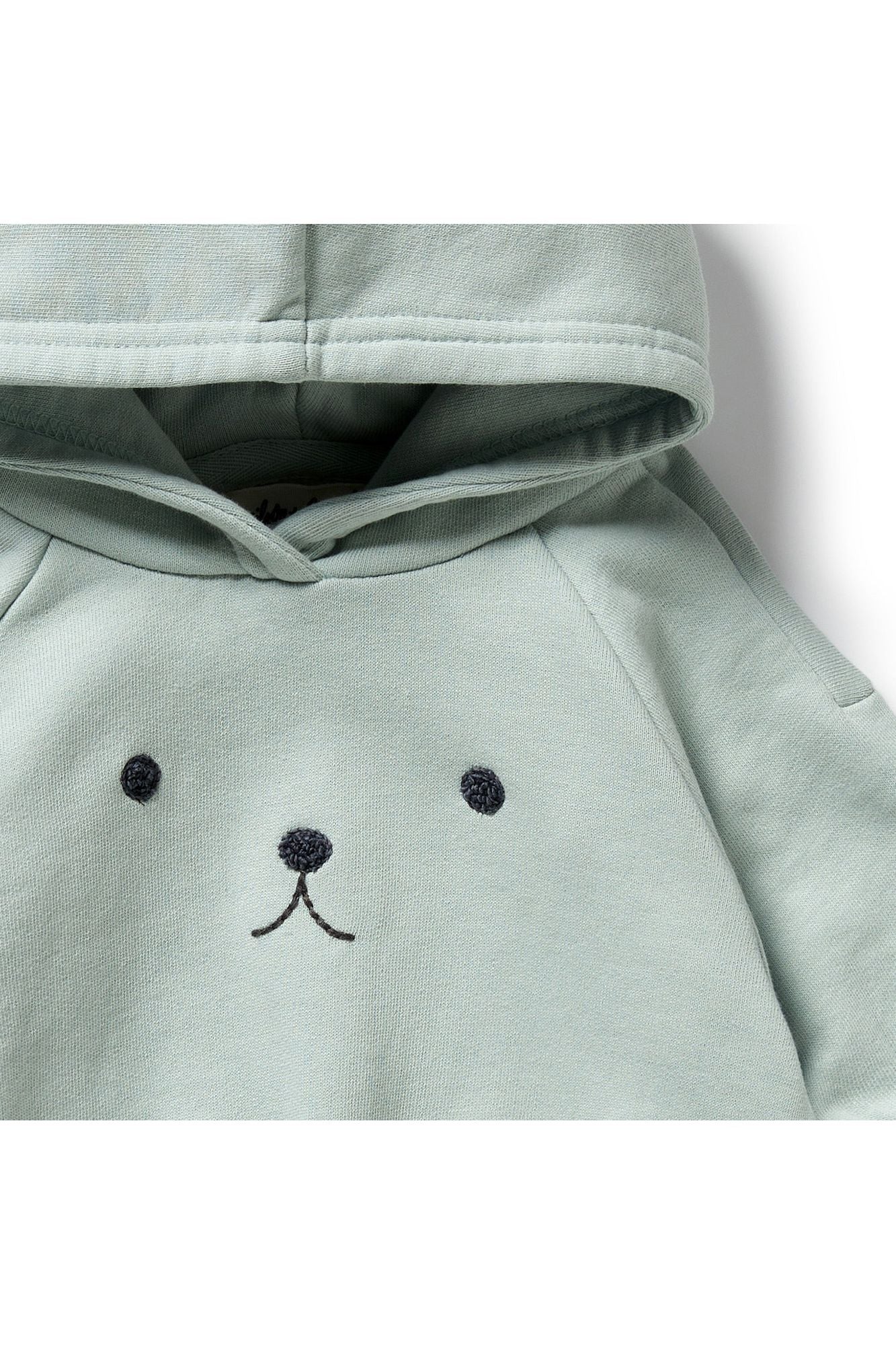 Sage Organic Terry Hooded Sweat