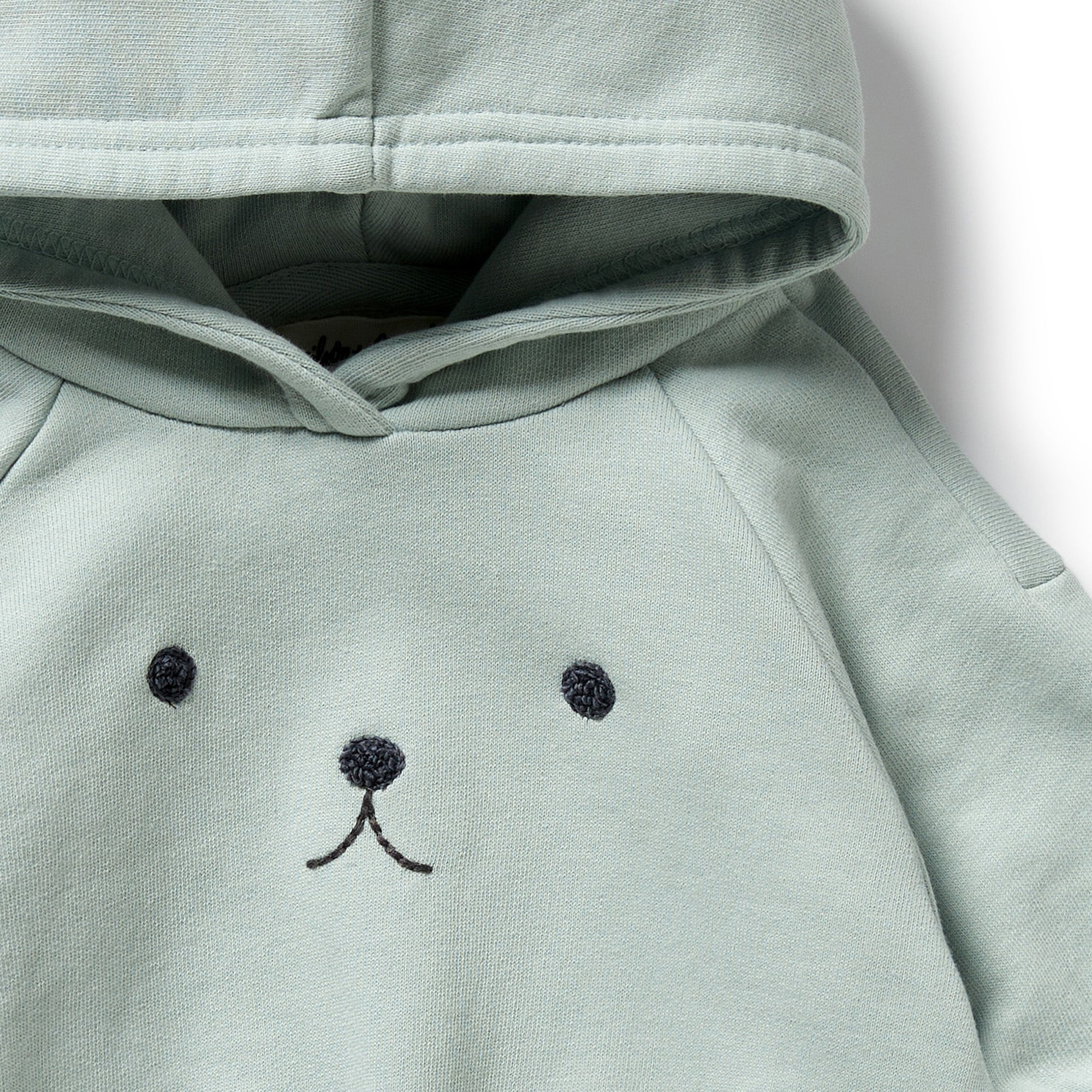 Sage Organic Terry Hooded Sweat