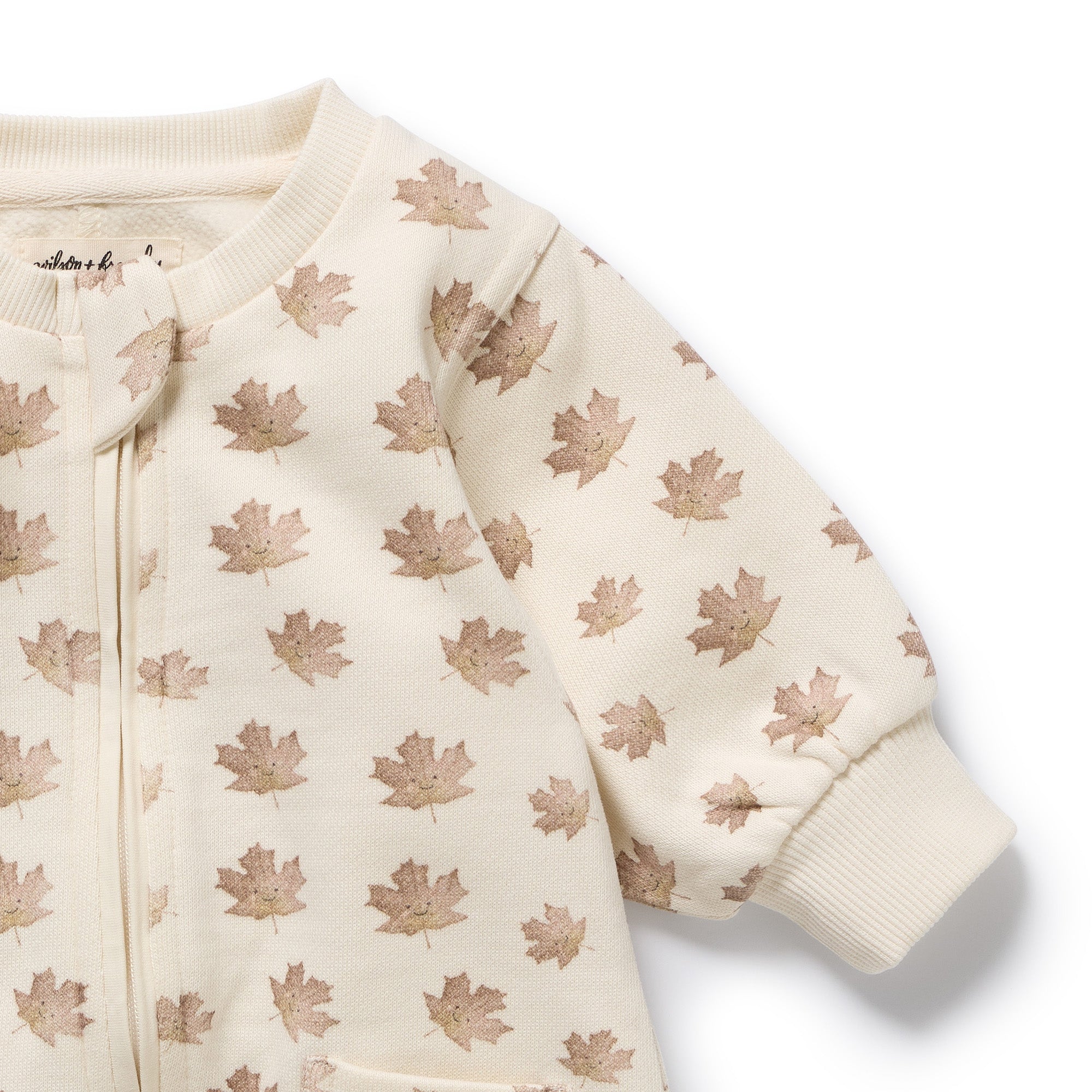 Autumn Play Organic Terry Growsuit