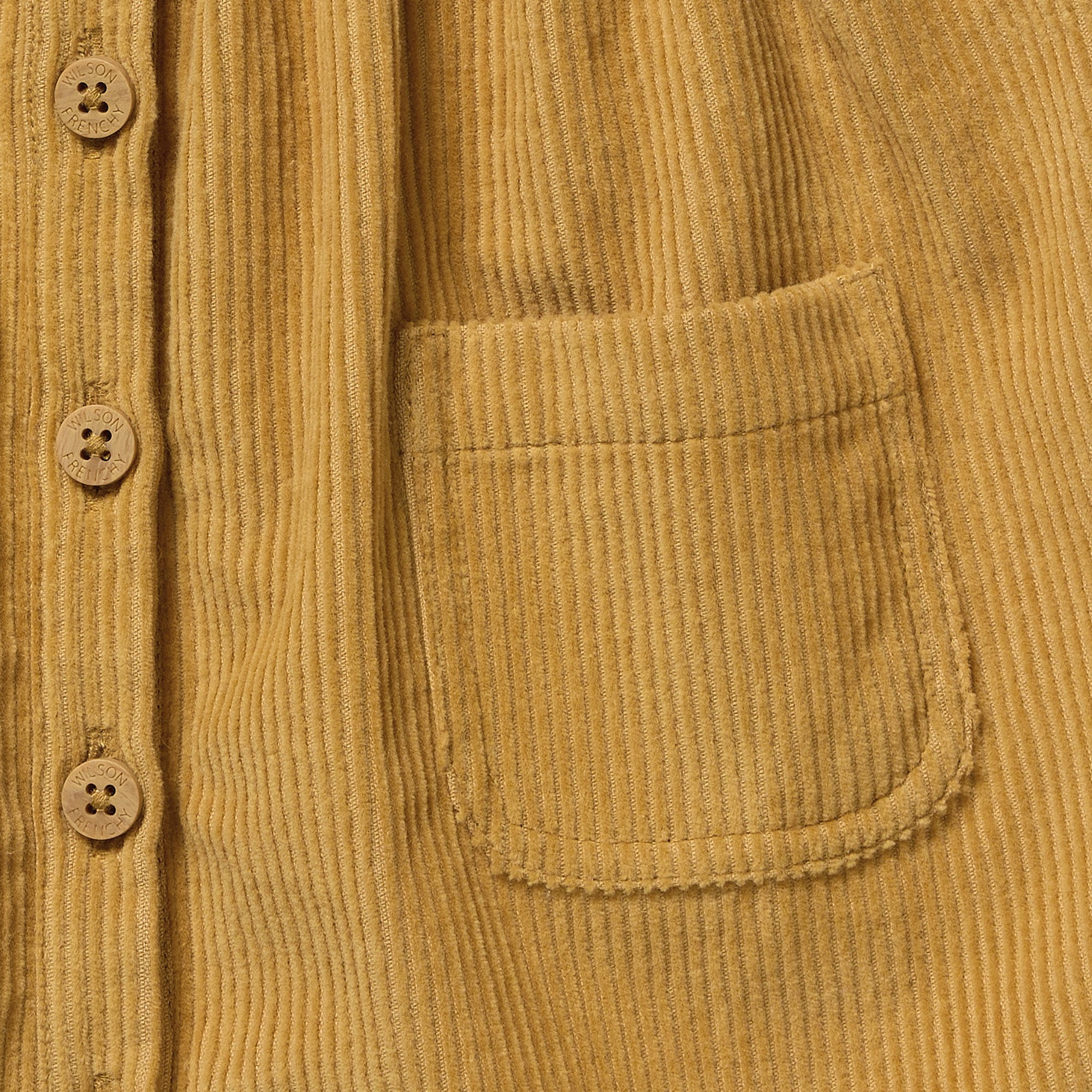 Amber Glow Organic Cord Dress