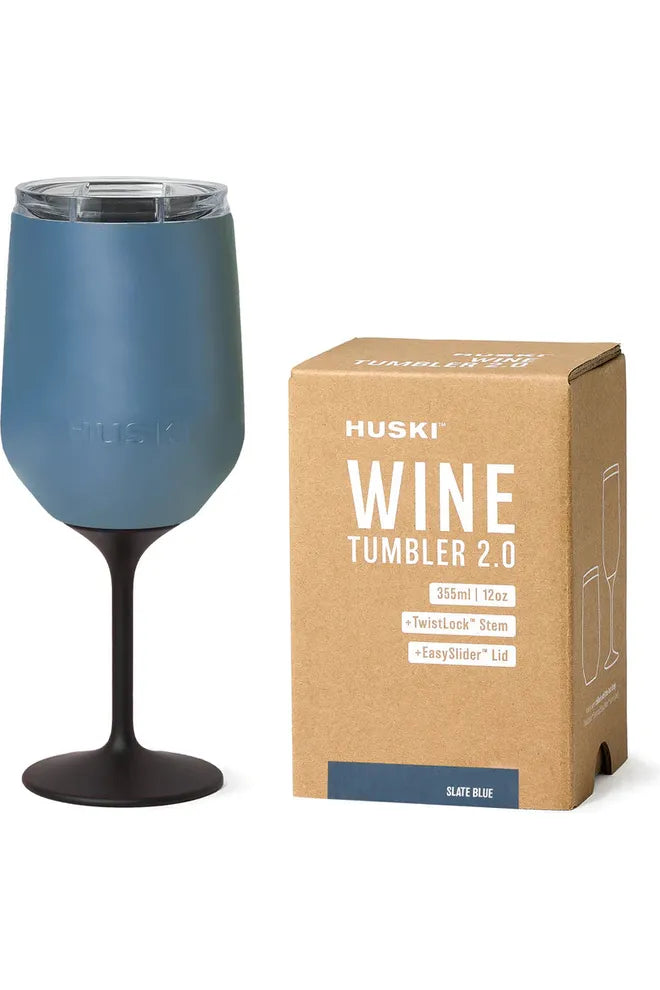 Huski Wine Tumbler 2.0 - Steel Blue