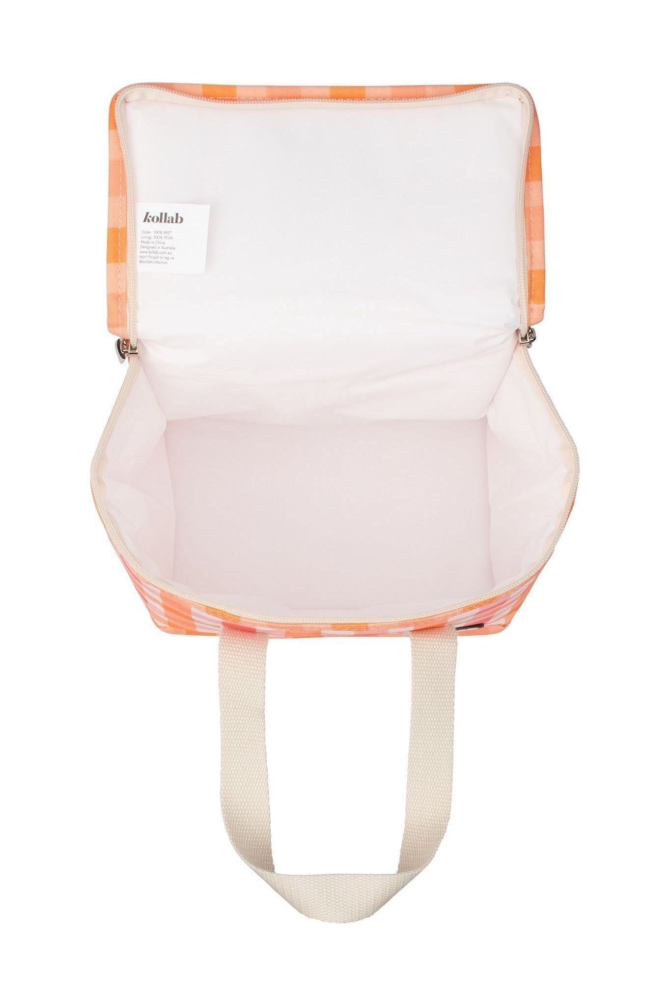 Kollab Holiday Lunch Box - Watermelon Peach Check