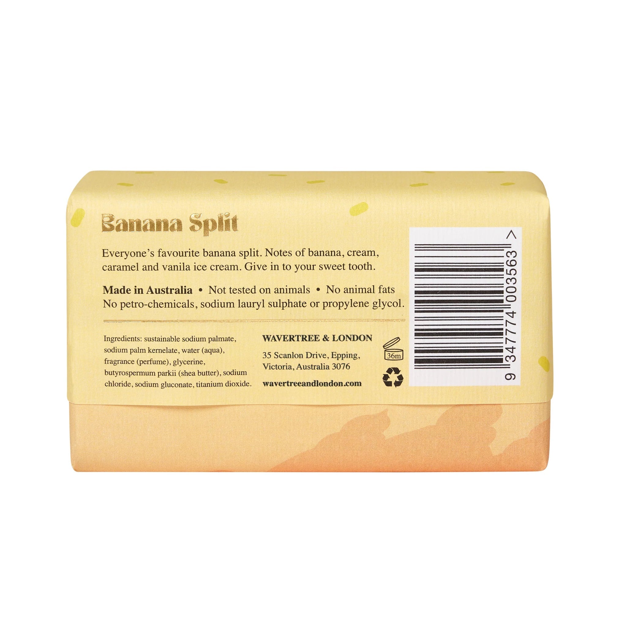 Wavertree & London Soap - Banana Split