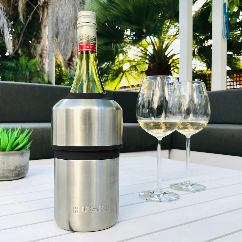 HUSKI Wine Cooler - Brushed Stainless