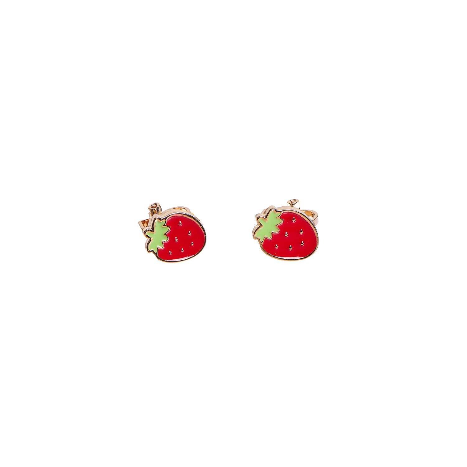 Spring Garden Clip On Earrings