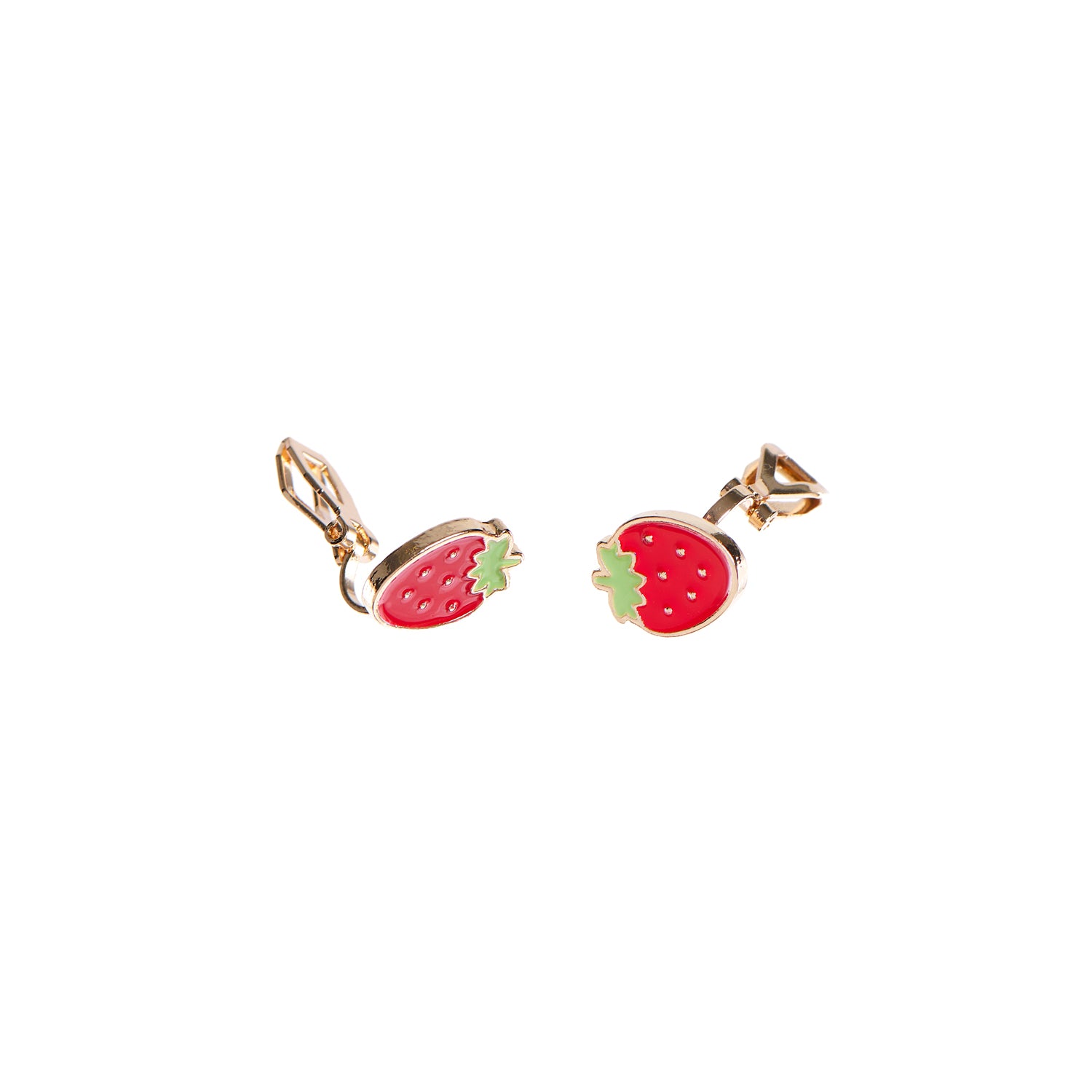 Spring Garden Clip On Earrings