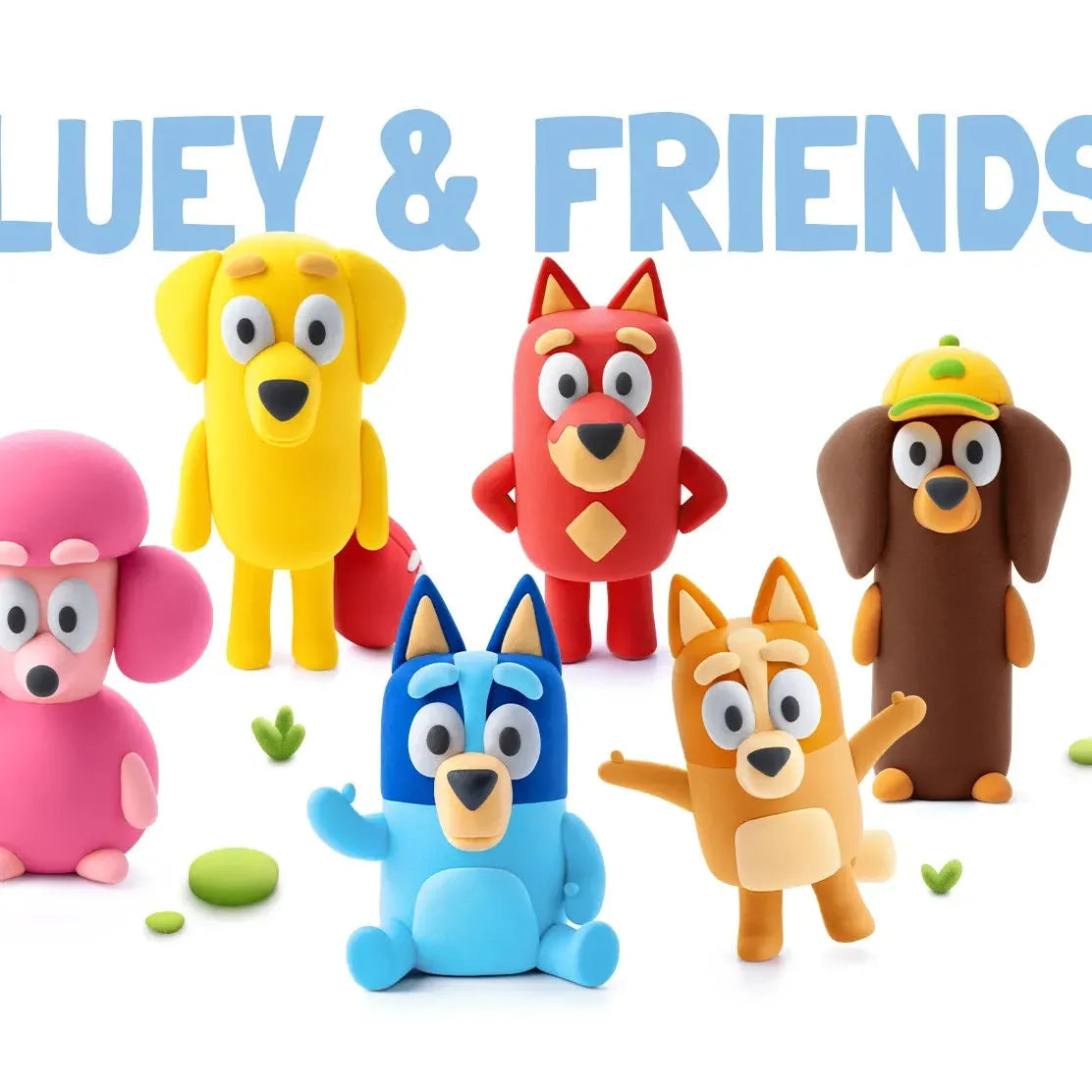 HEY CLAY BLUEY & FRIENDS SET - 15 CANS