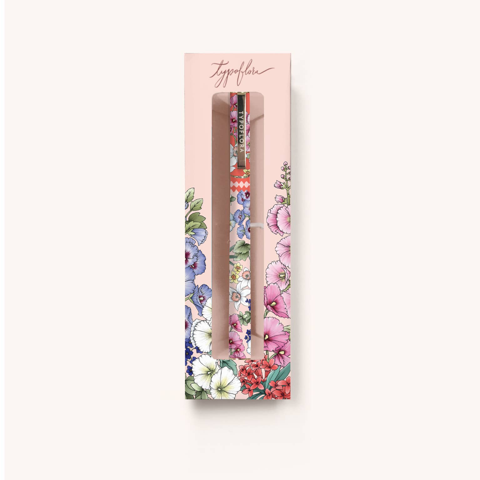 Rollerball Pen - Blooms in Pink