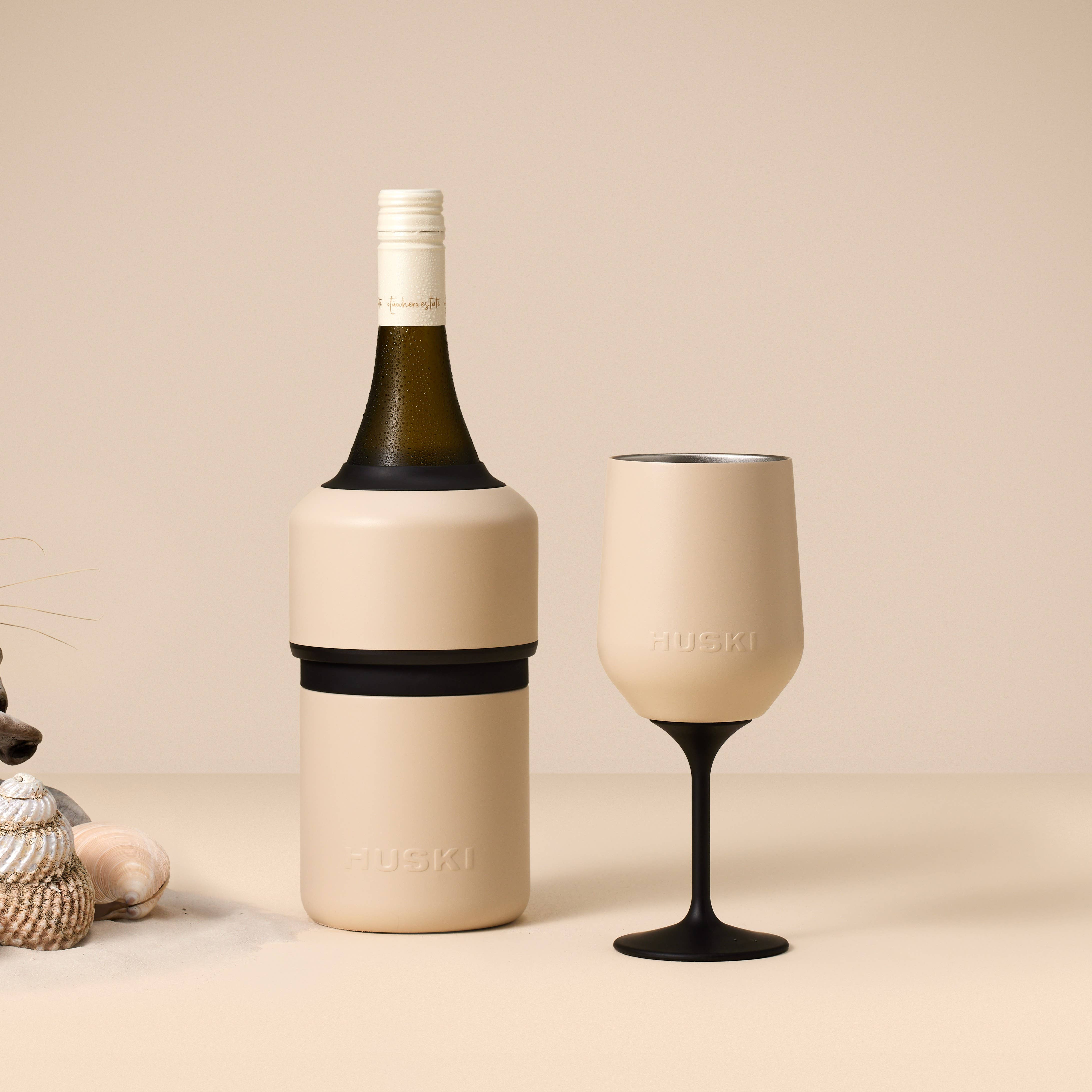 Huski Wine Tumbler 2.0 - Sand Beige (Limited Release)