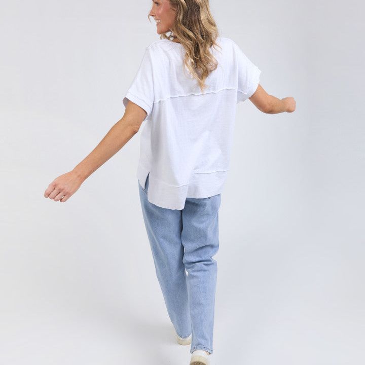 ALLISON TEE - WHITE
