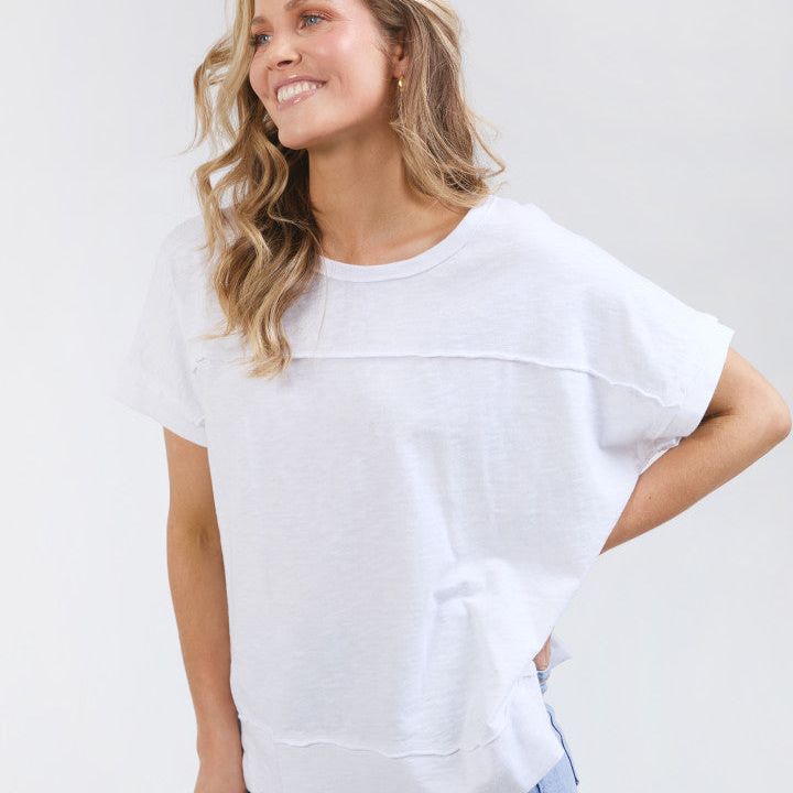 ALLISON TEE - WHITE