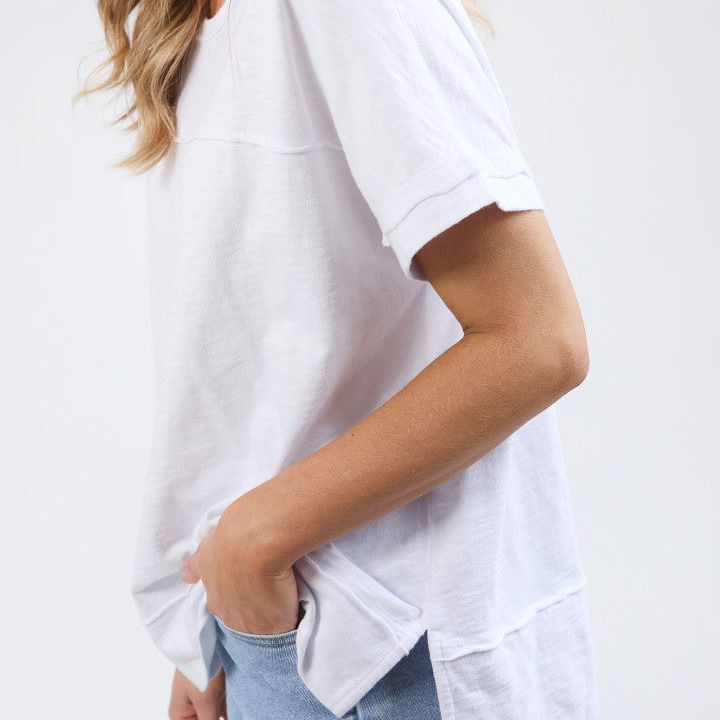 ALLISON TEE - WHITE