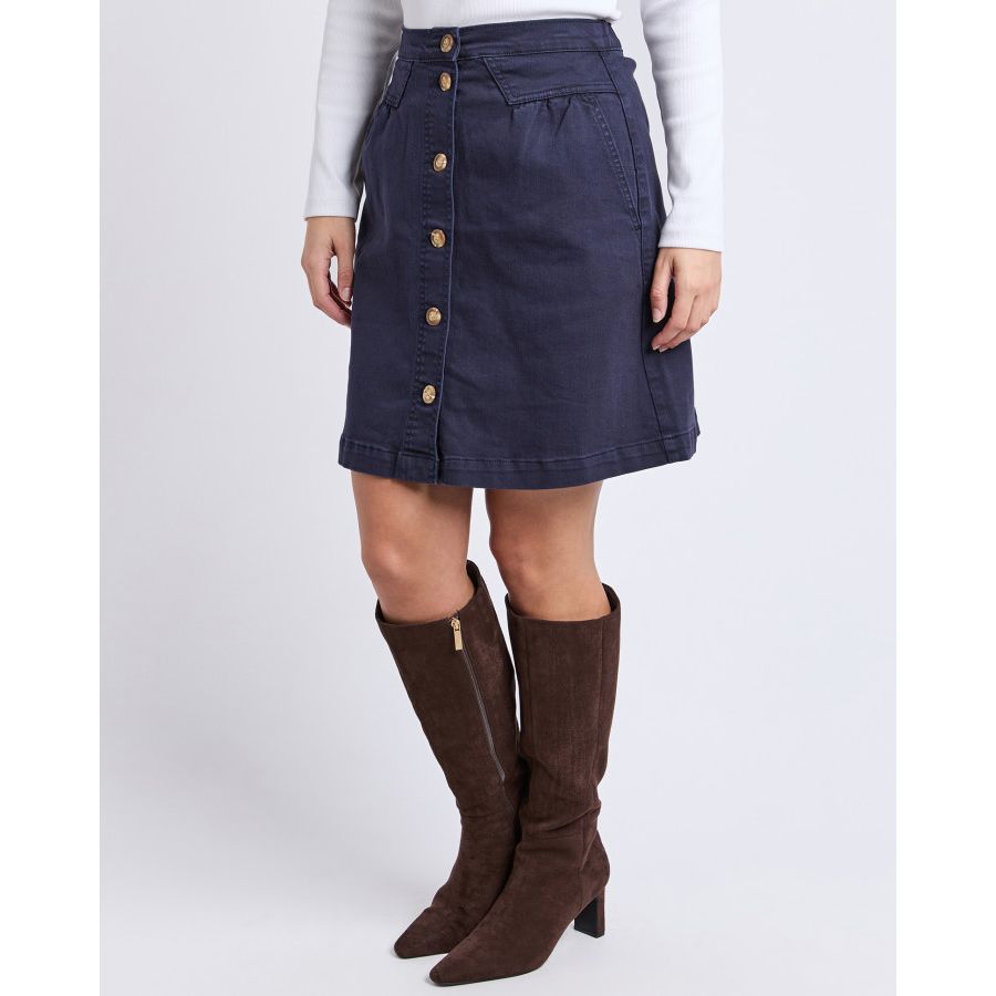 AMANDA SKIRT - NAVY