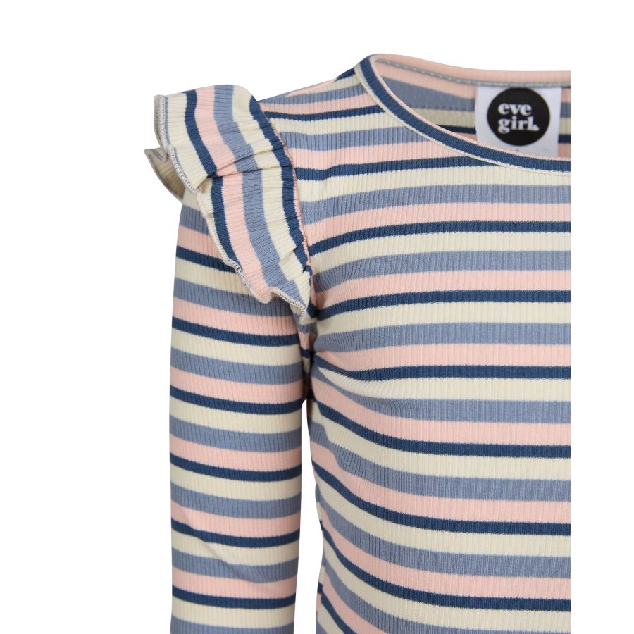 ANNIE FRILL LSLV RIB