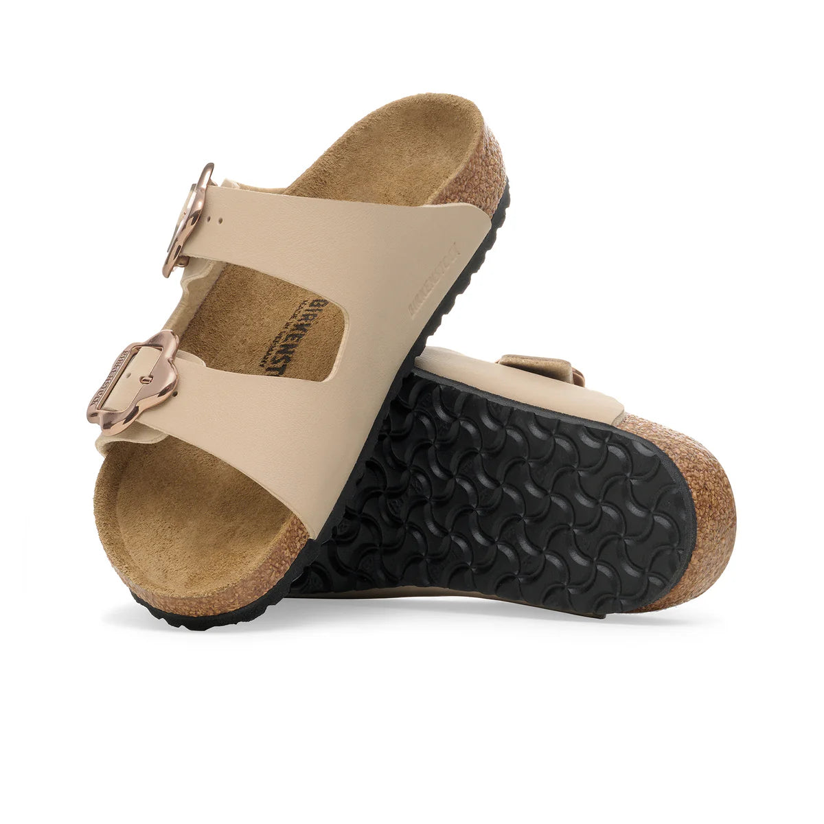 Arizona Kids Flower Buckle - Sandcastle Birko-Flor Narrow