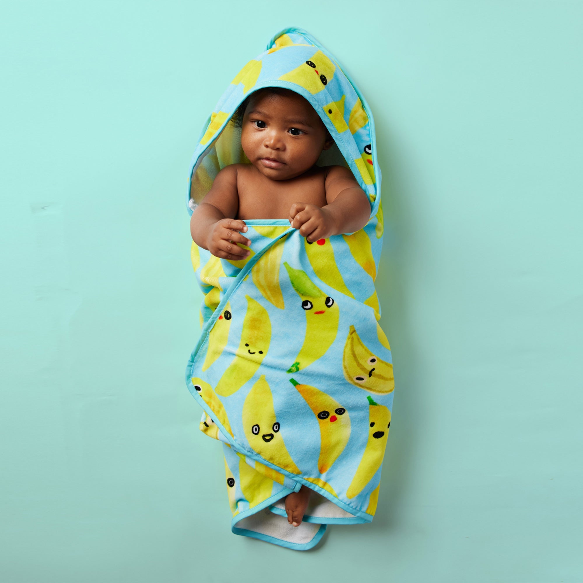 Peel Party Baby Hooded Towel