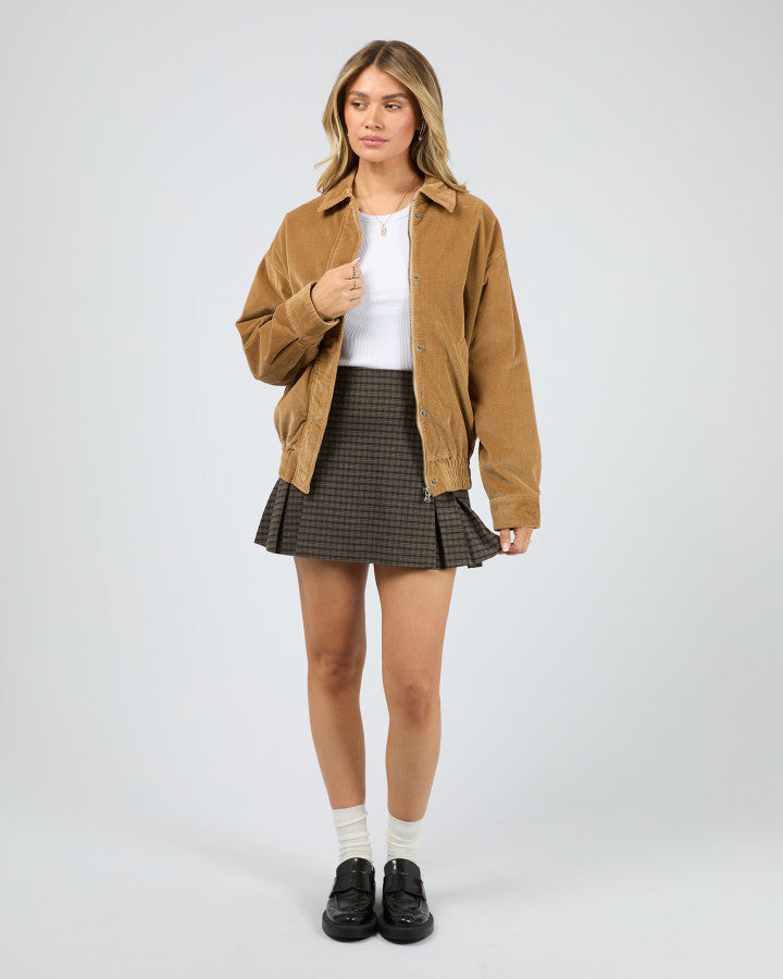 BAMBI CORD BOMBER - TAN