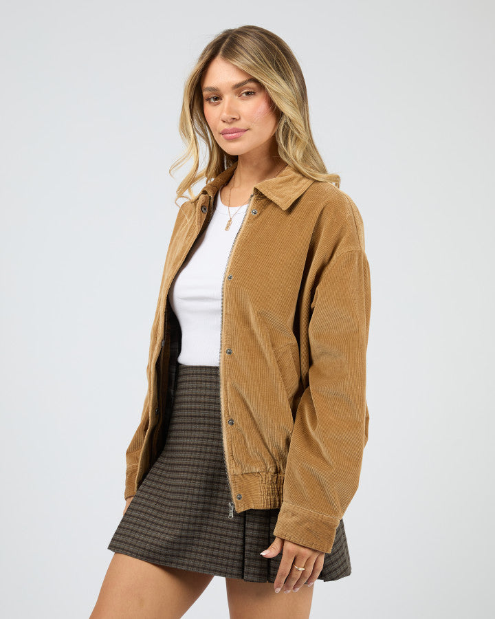 BAMBI CORD BOMBER - TAN