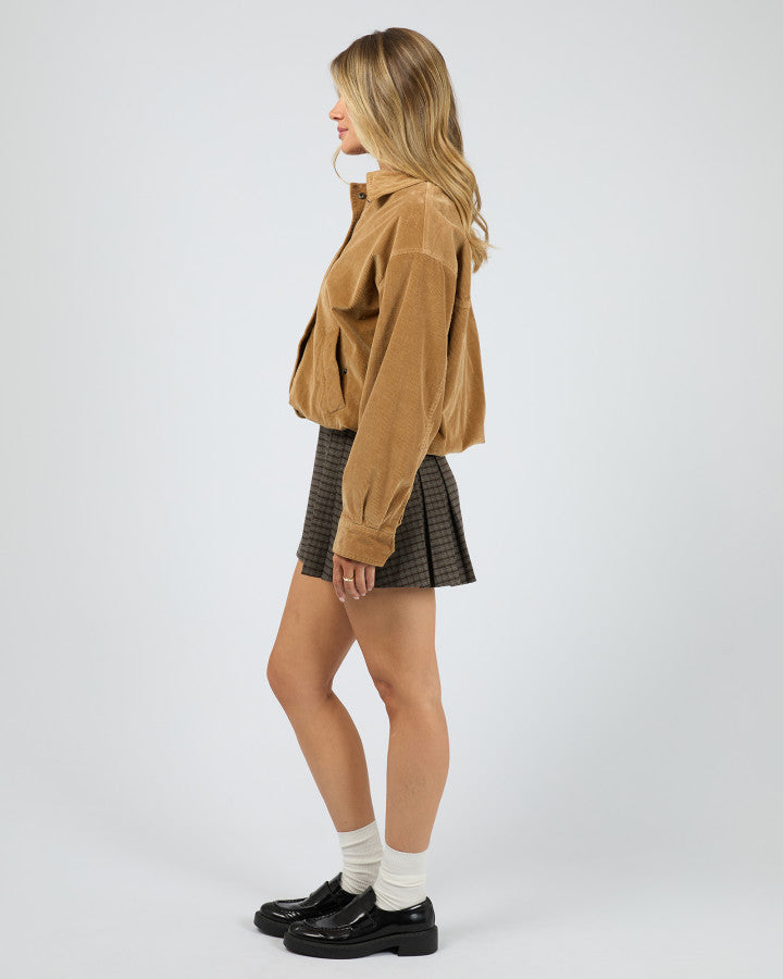 BAMBI CORD BOMBER - TAN