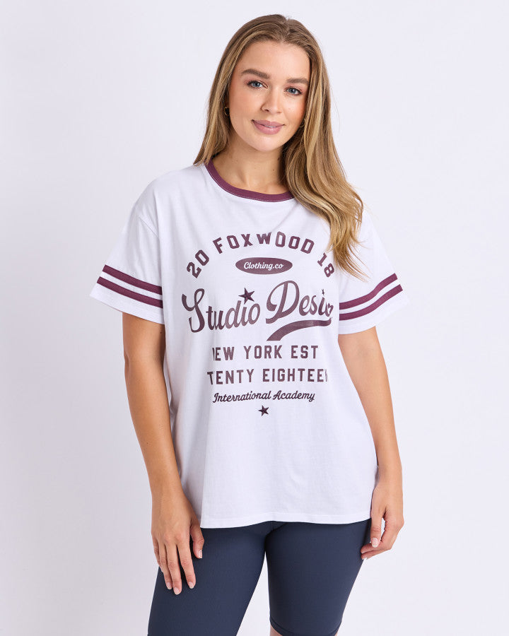 BASELINE TEE - WHITE