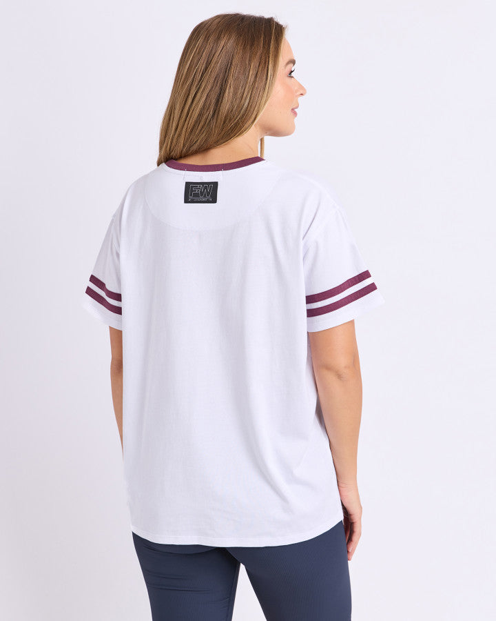 BASELINE TEE - WHITE