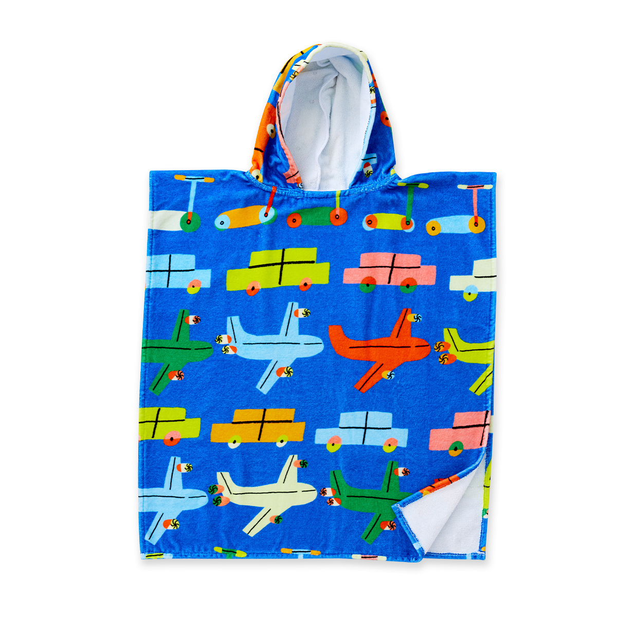 Beep Beep Poncho Towel