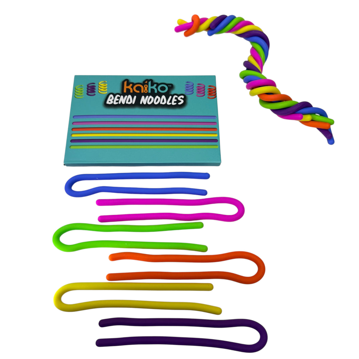 BENDI Noodles - Smooth Silicone Sensory Tools - image 1