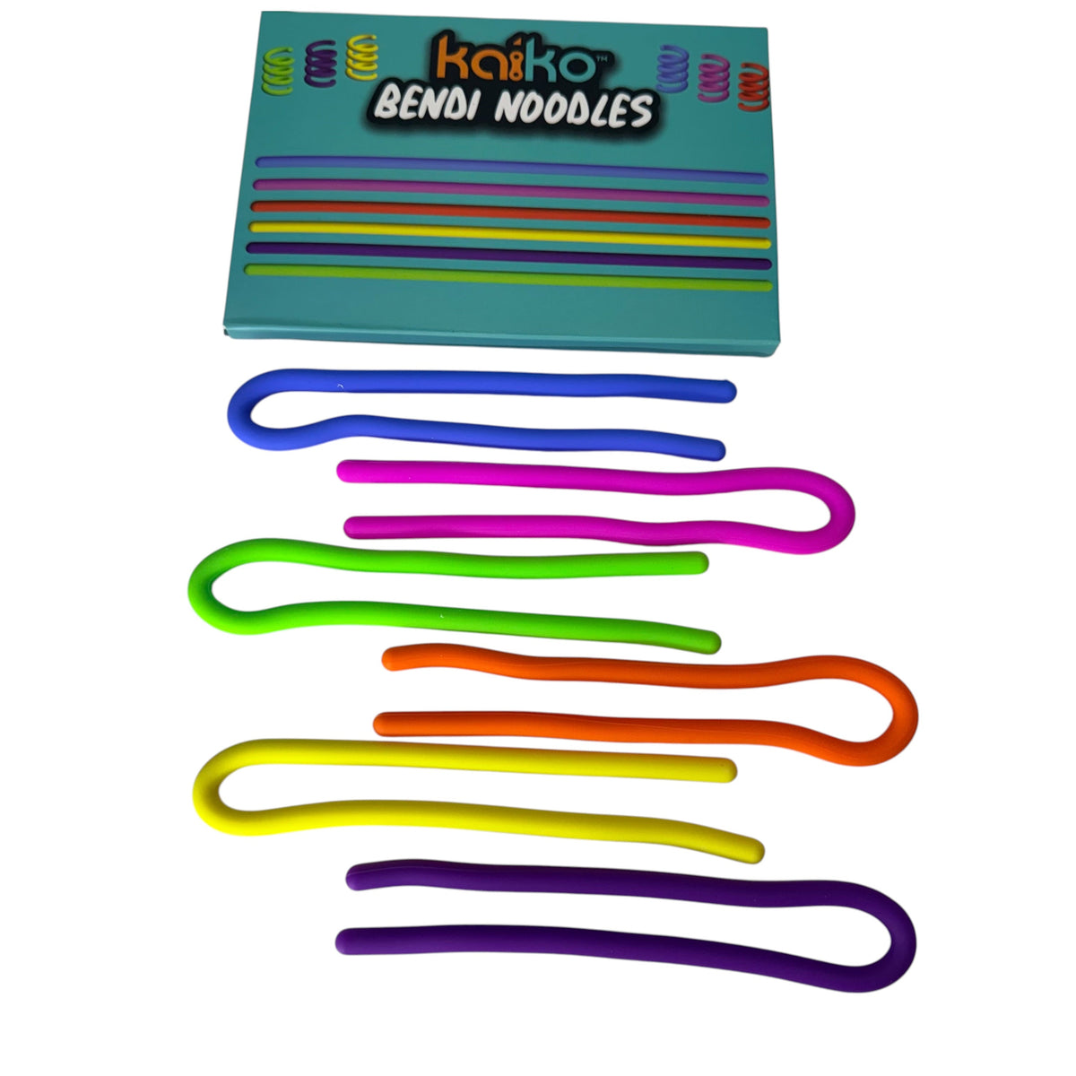 BENDI Noodles - Smooth Silicone Sensory Tools - image 3